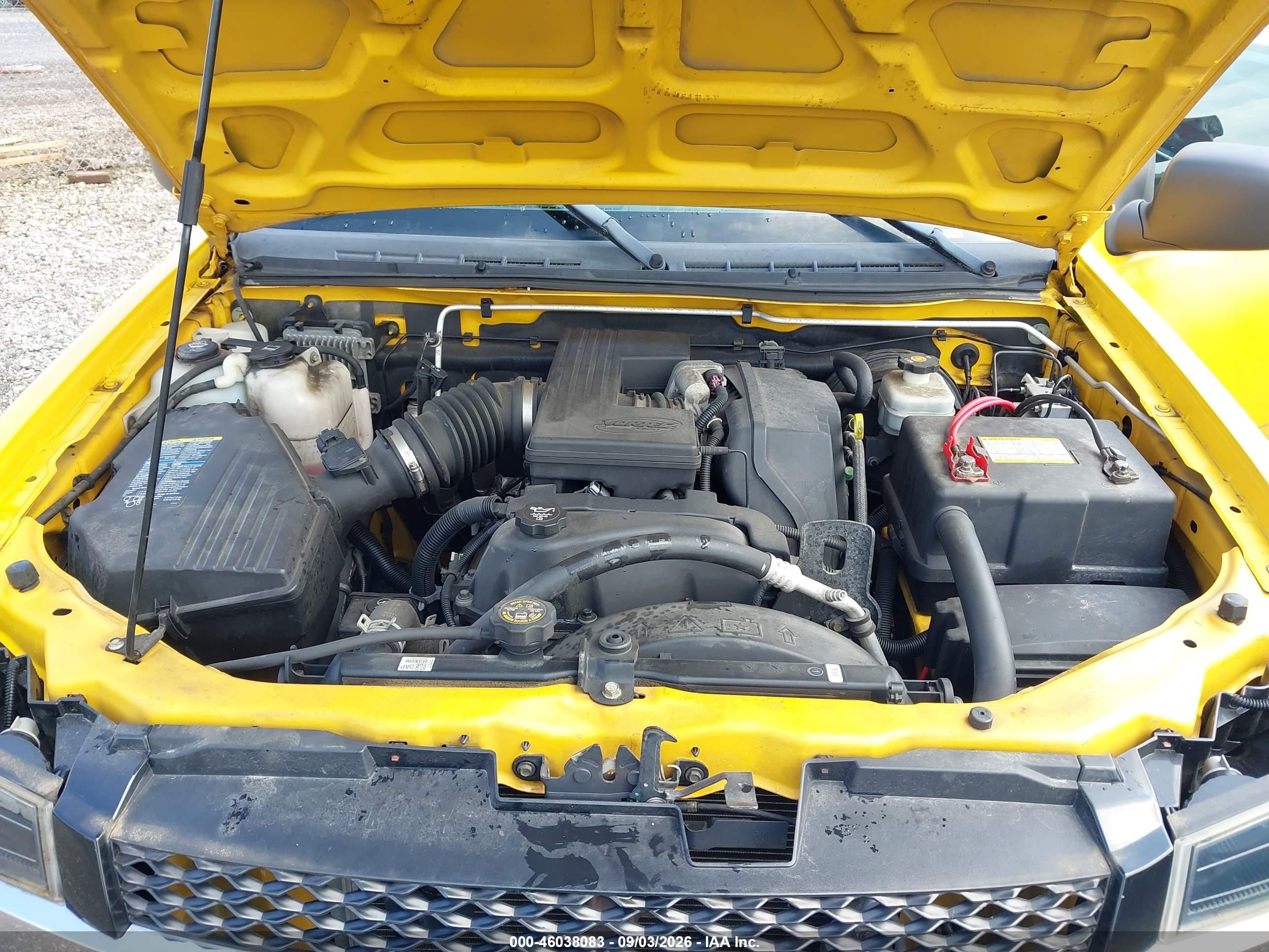 2005 Chevrolet Colorado Ls Желтый vin: 1GCDT136758256269