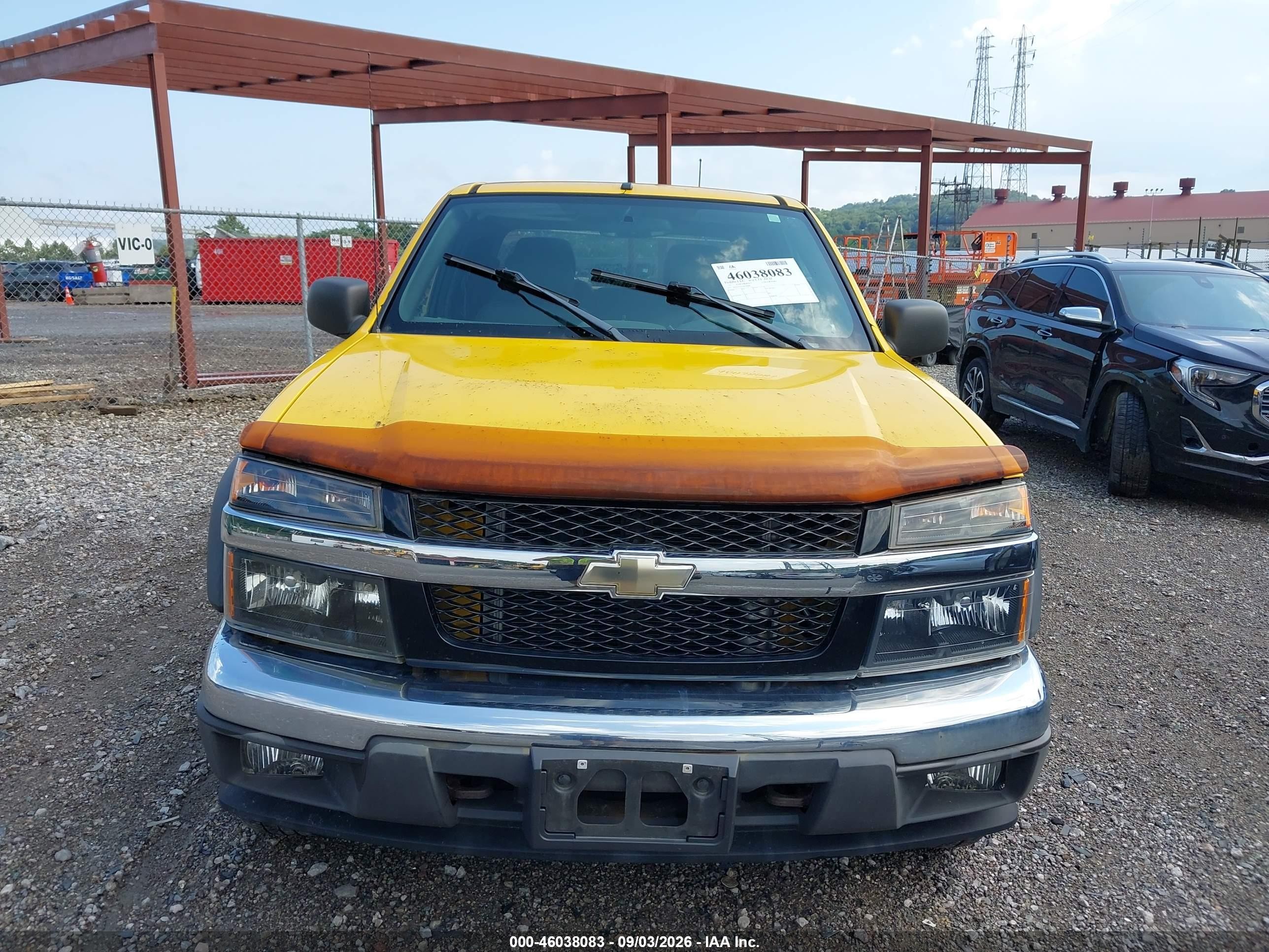 2005 Chevrolet Colorado Ls Желтый vin: 1GCDT136758256269