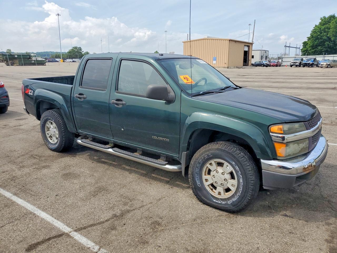 2005 Chevrolet Colorado Green vin: 1GCDT136758286551