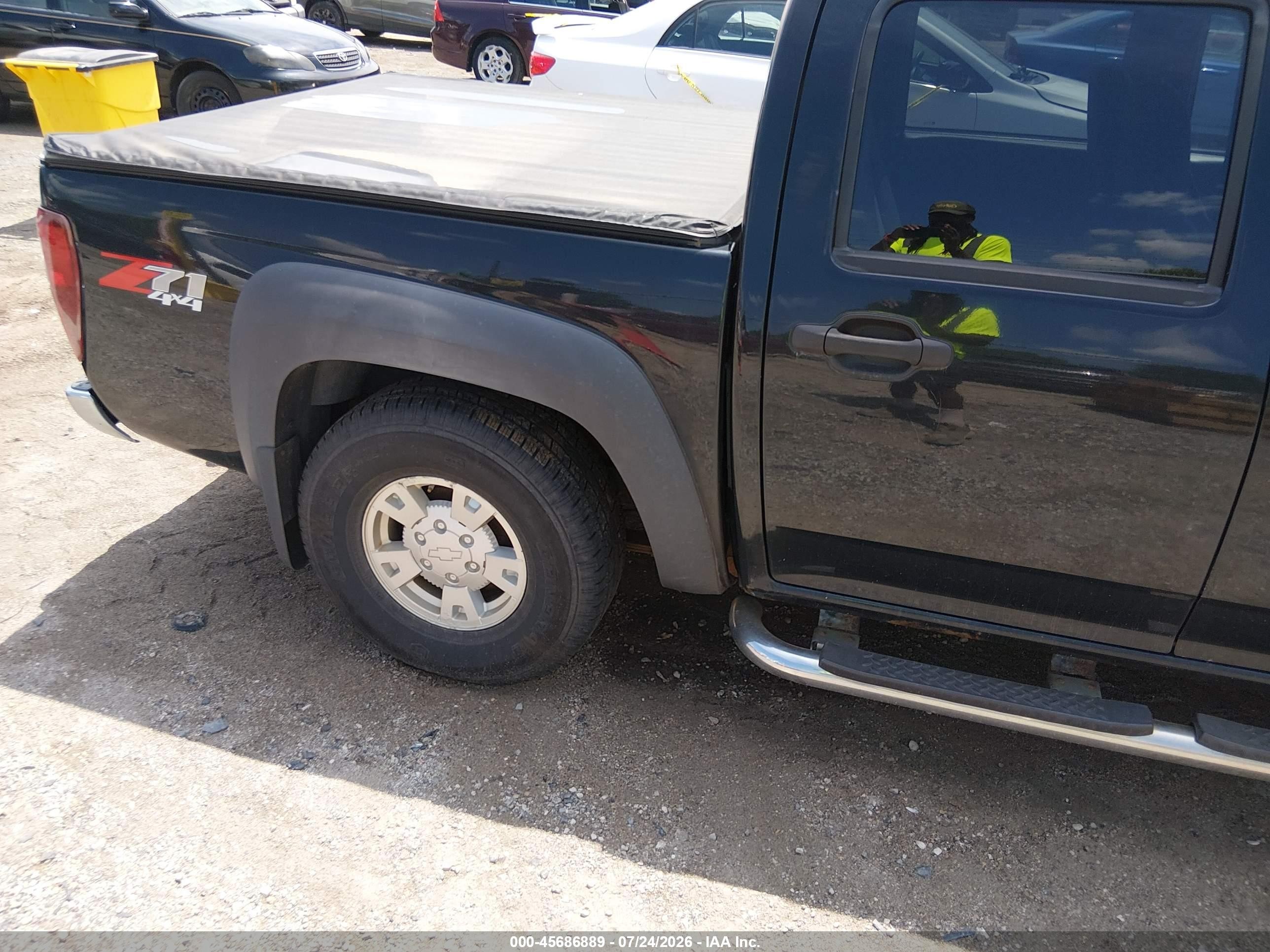 2006 Chevrolet Colorado Lt Black vin: 1GCDT136768126848