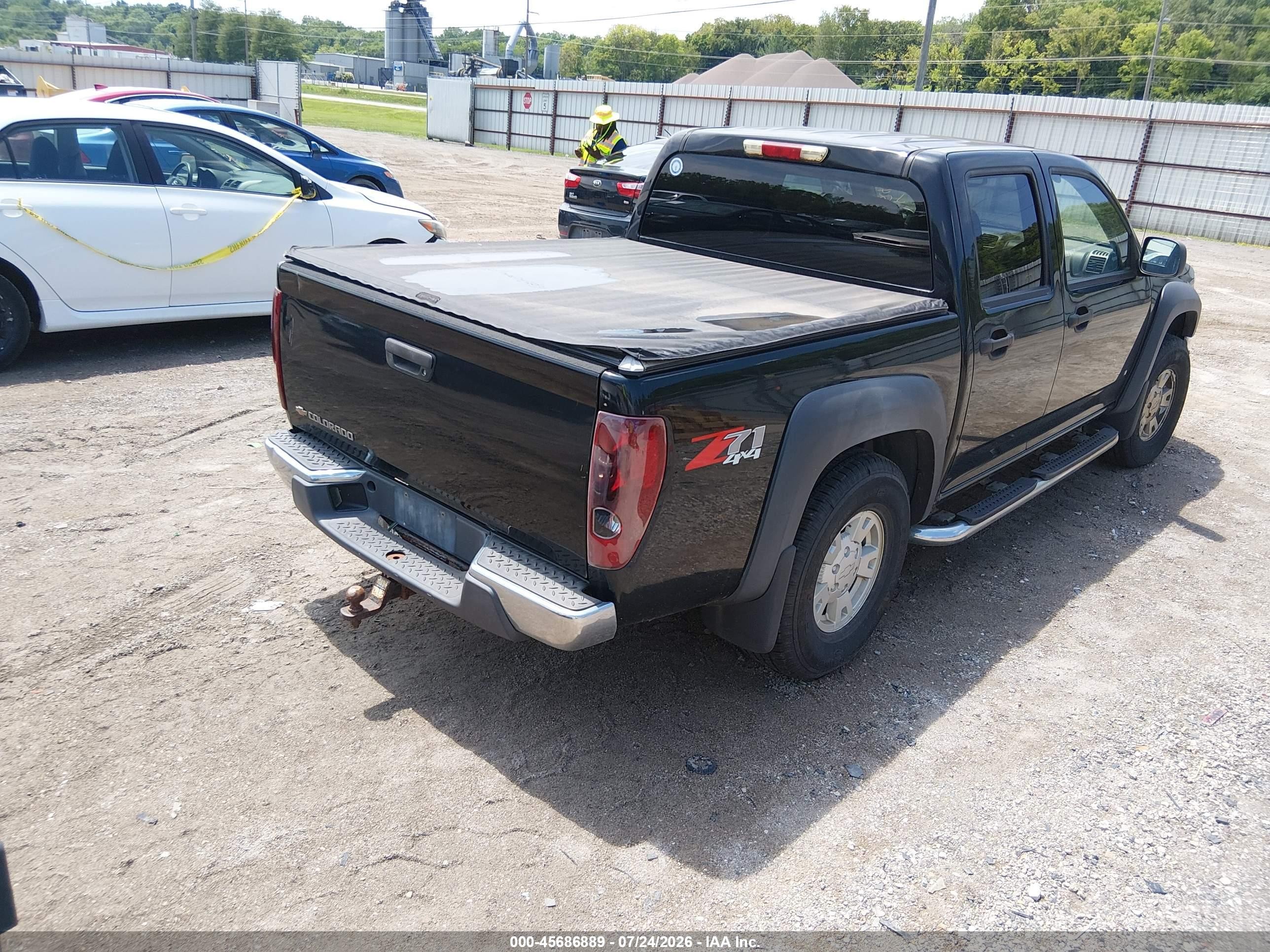 2006 Chevrolet Colorado Lt Black vin: 1GCDT136768126848
