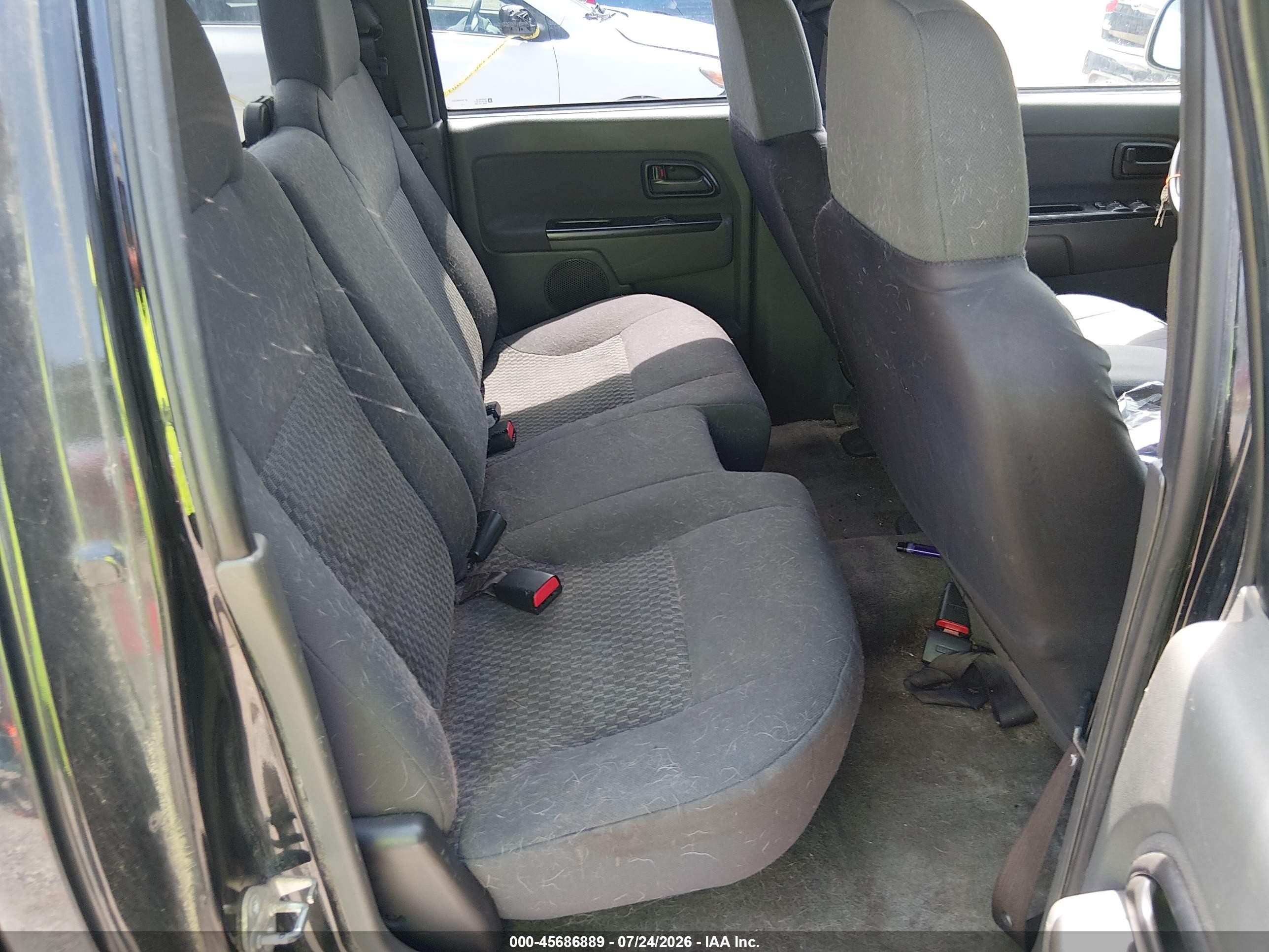 2006 Chevrolet Colorado Lt Black vin: 1GCDT136768126848