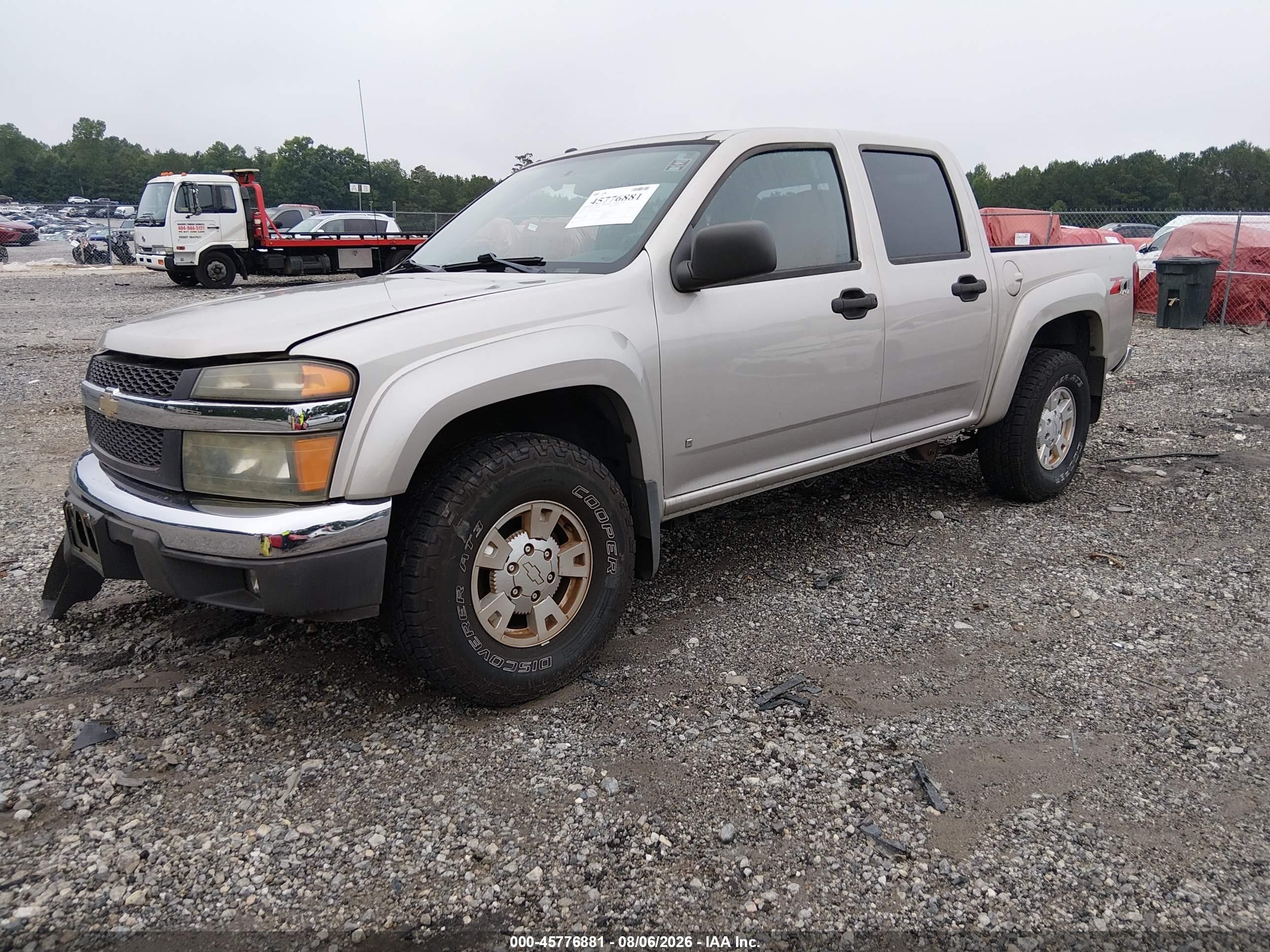 2006 Chevrolet Colorado Lt Желто-коричневый vin: 1GCDT136768193854