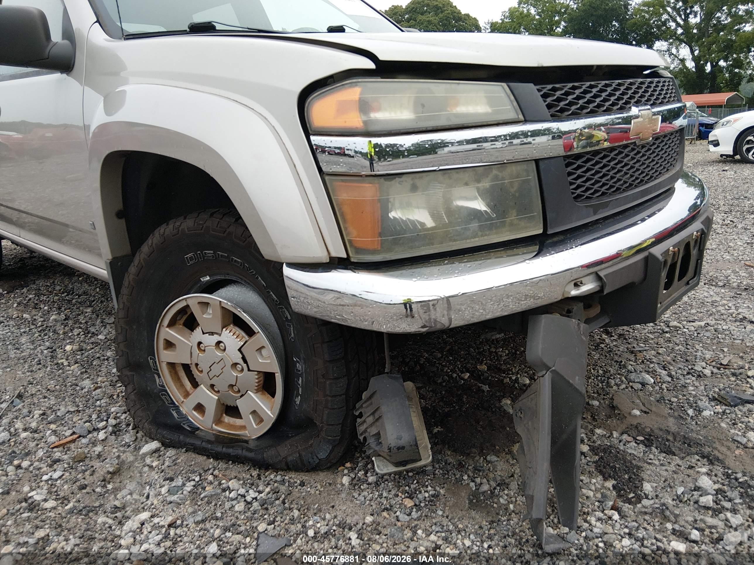 2006 Chevrolet Colorado Lt Желто-коричневый vin: 1GCDT136768193854