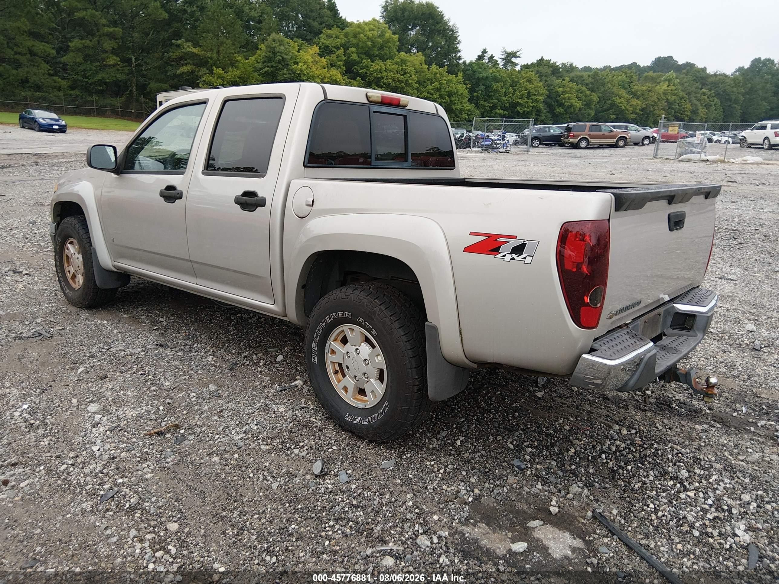 2006 Chevrolet Colorado Lt Желто-коричневый vin: 1GCDT136768193854