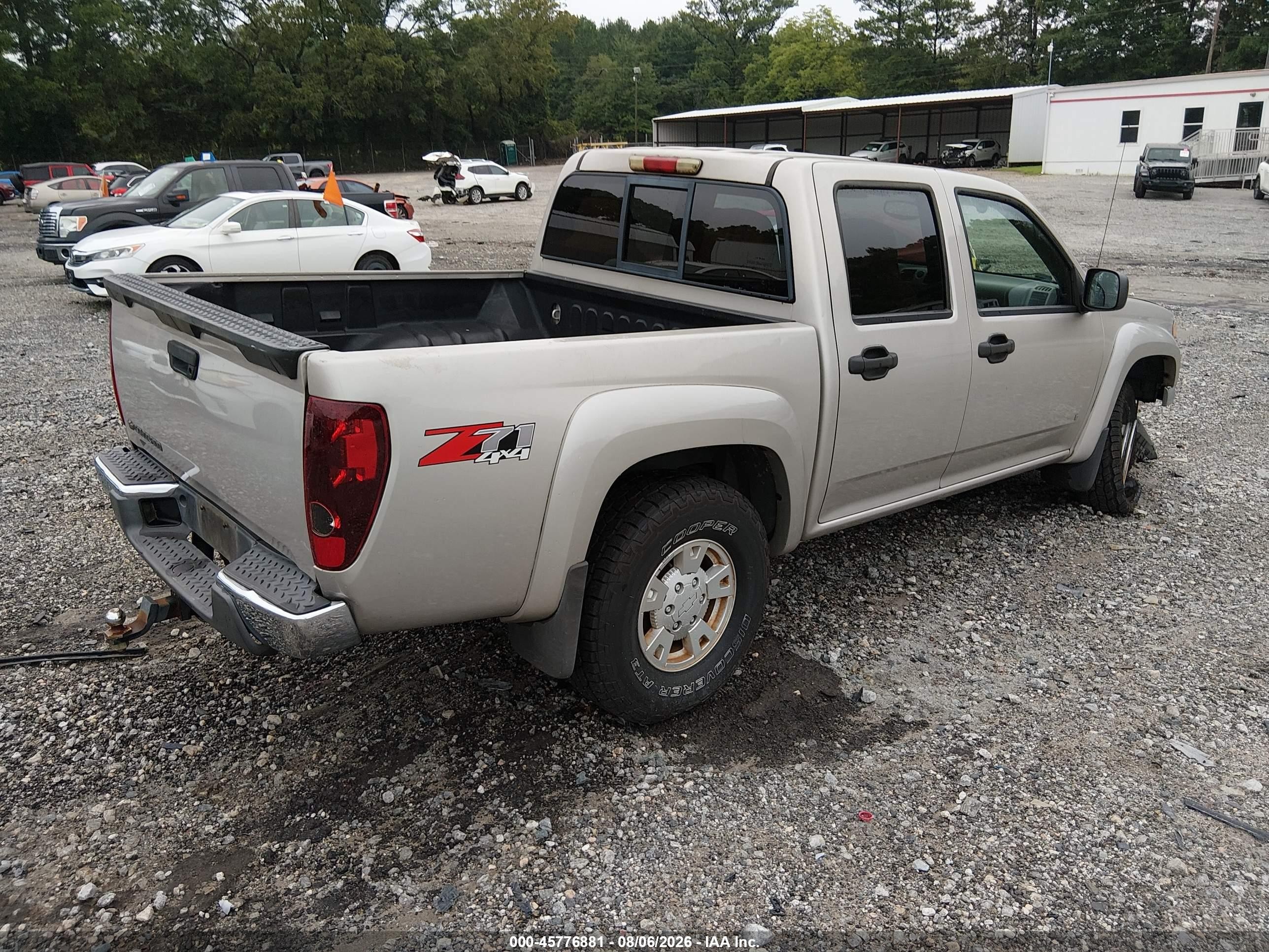 2006 Chevrolet Colorado Lt Желто-коричневый vin: 1GCDT136768193854