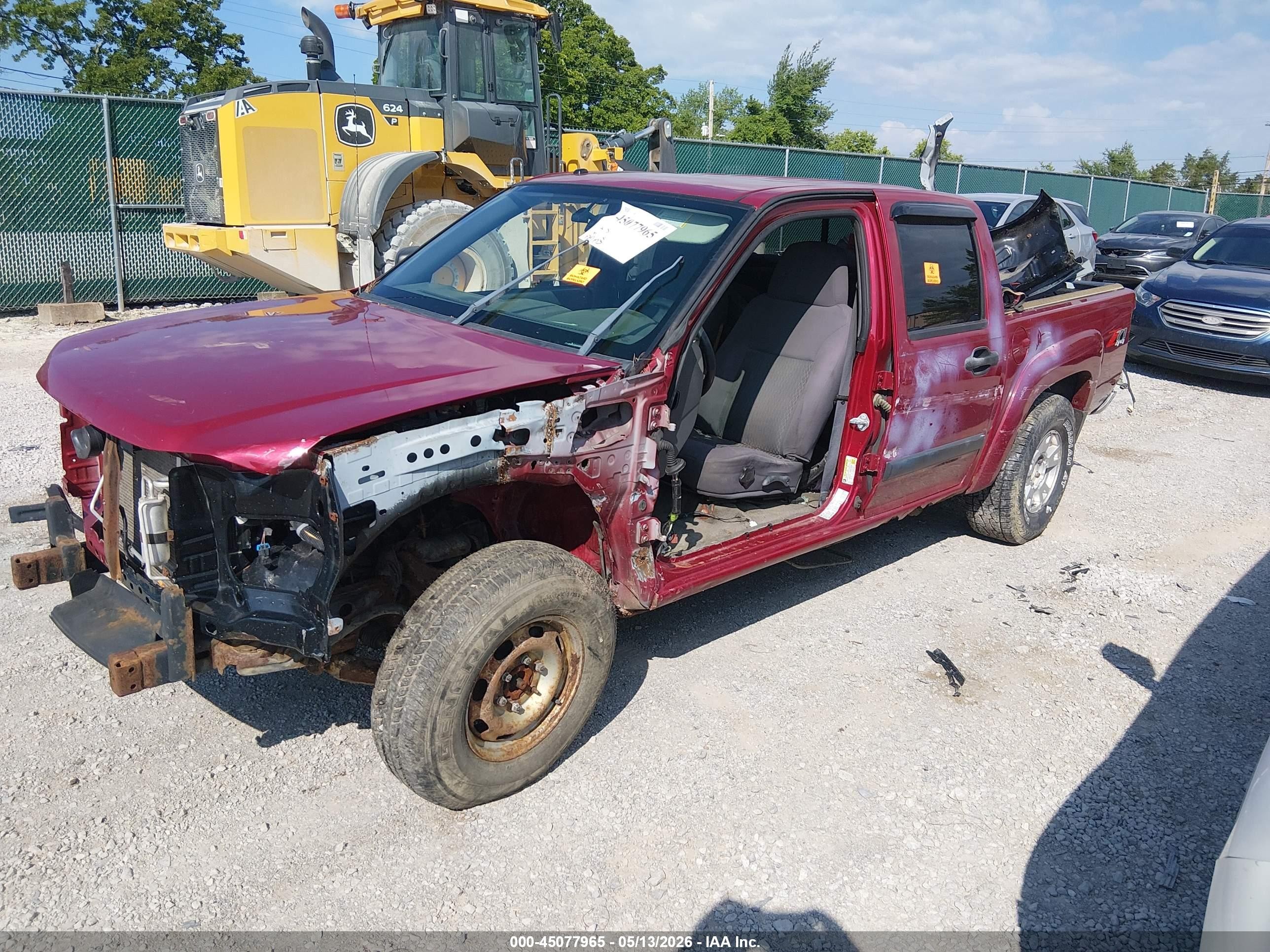 2006 Chevrolet Colorado Lt Red vin: 1GCDT136768214993