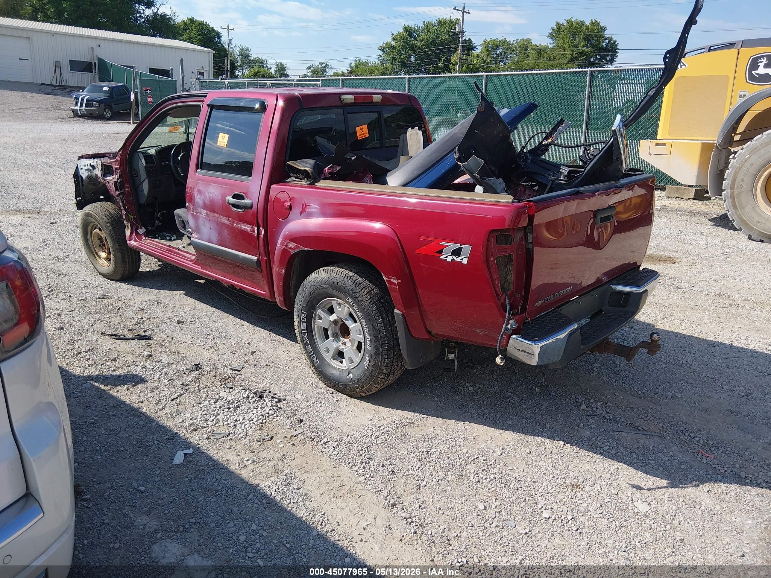 2006 Chevrolet Colorado Lt Red vin: 1GCDT136768214993