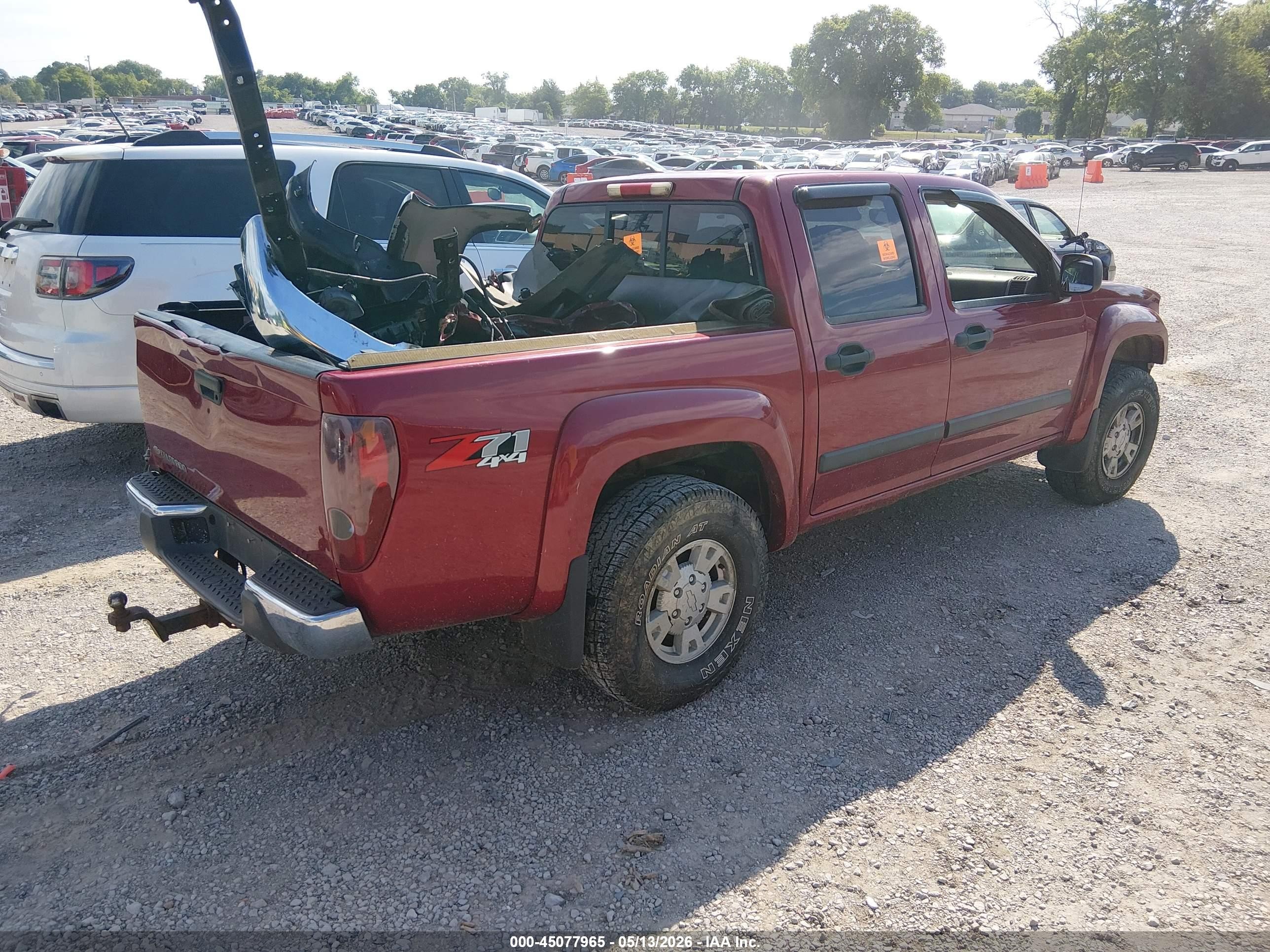 2006 Chevrolet Colorado Lt Red vin: 1GCDT136768214993
