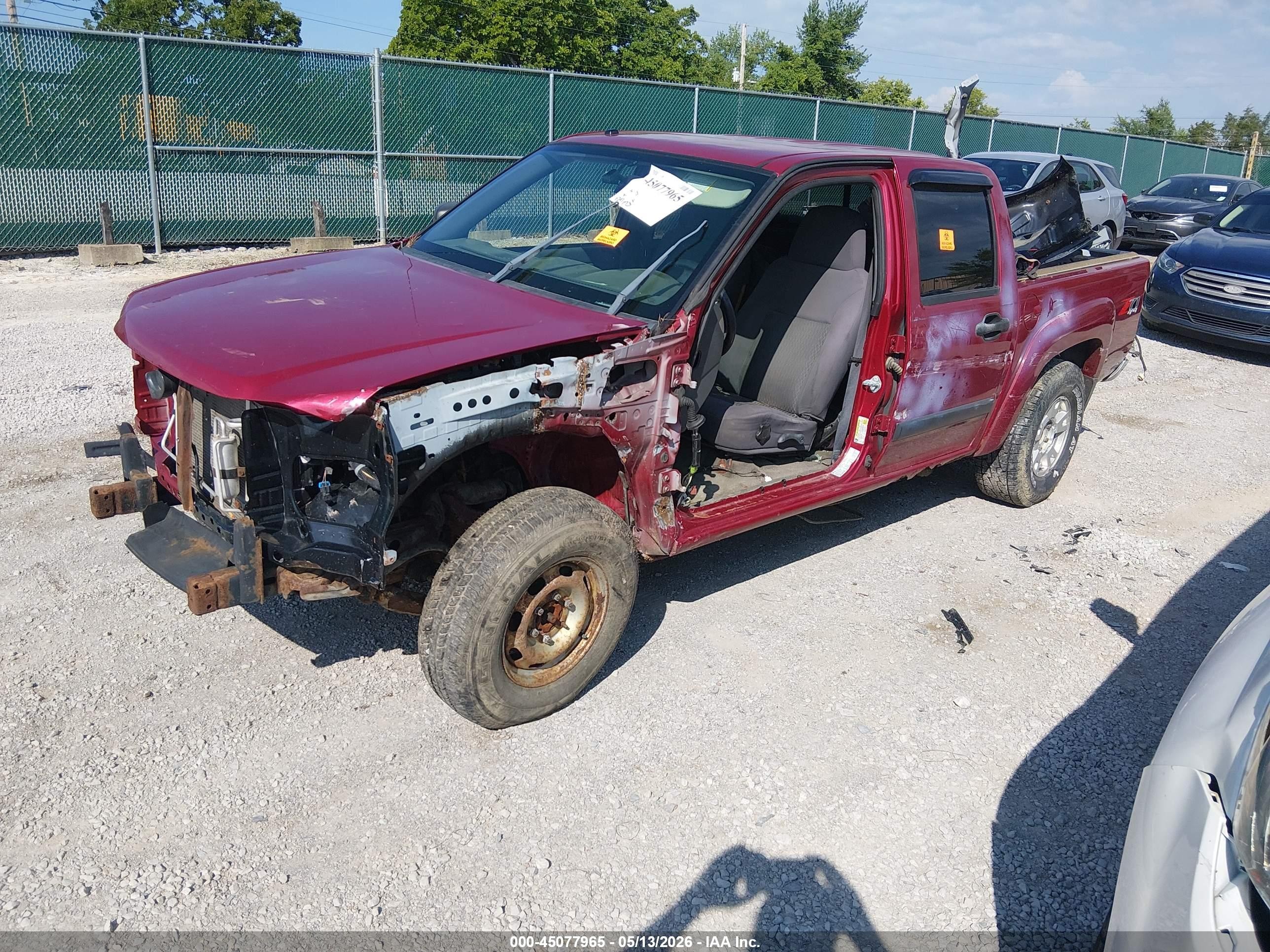 2006 Chevrolet Colorado Lt Red vin: 1GCDT136768214993