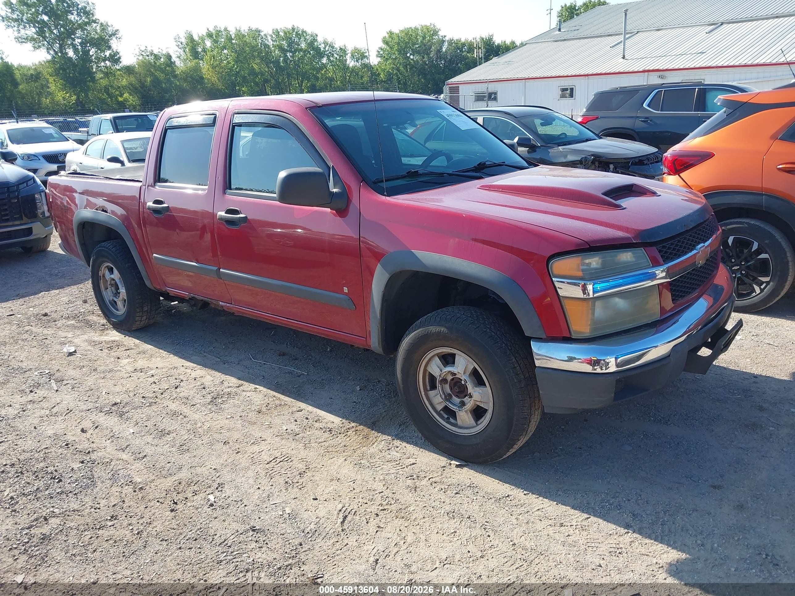2006 Chevrolet Colorado Lt Red vin: 1GCDT136768246438