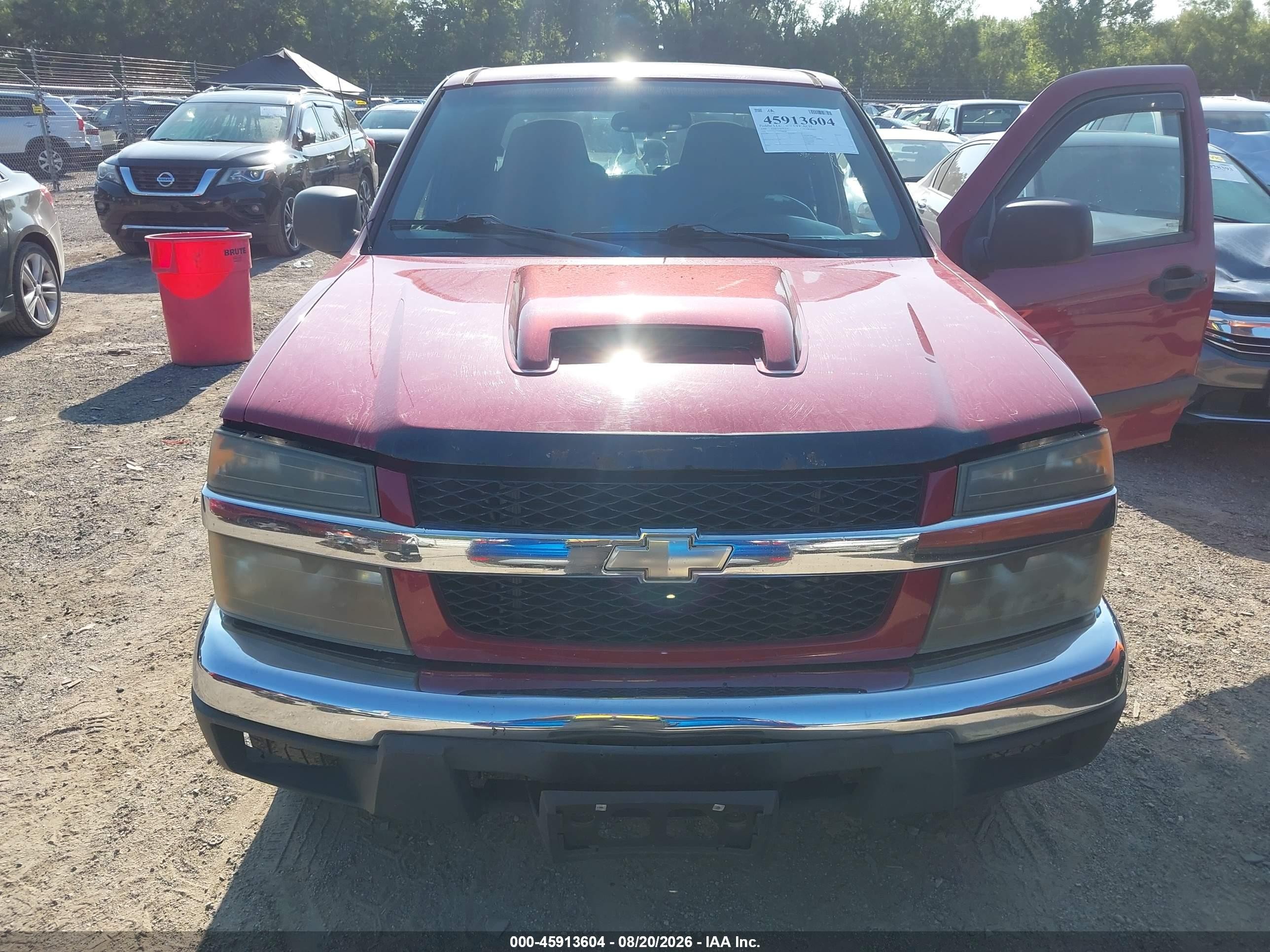 2006 Chevrolet Colorado Lt Red vin: 1GCDT136768246438