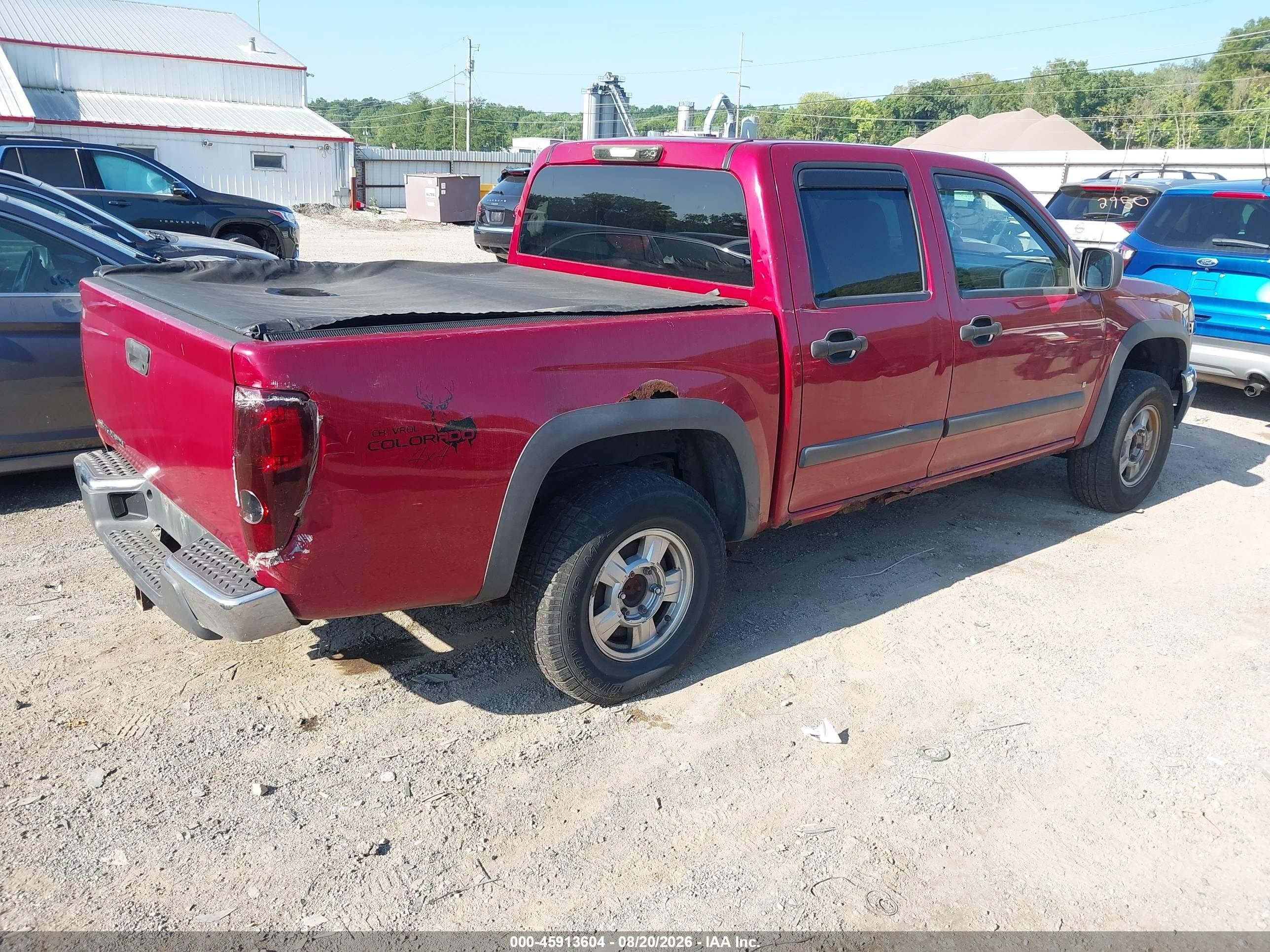 2006 Chevrolet Colorado Lt Red vin: 1GCDT136768246438