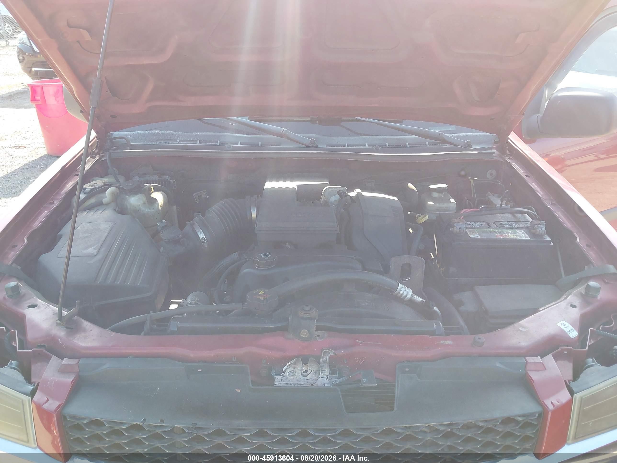 2006 Chevrolet Colorado Lt Red vin: 1GCDT136768246438