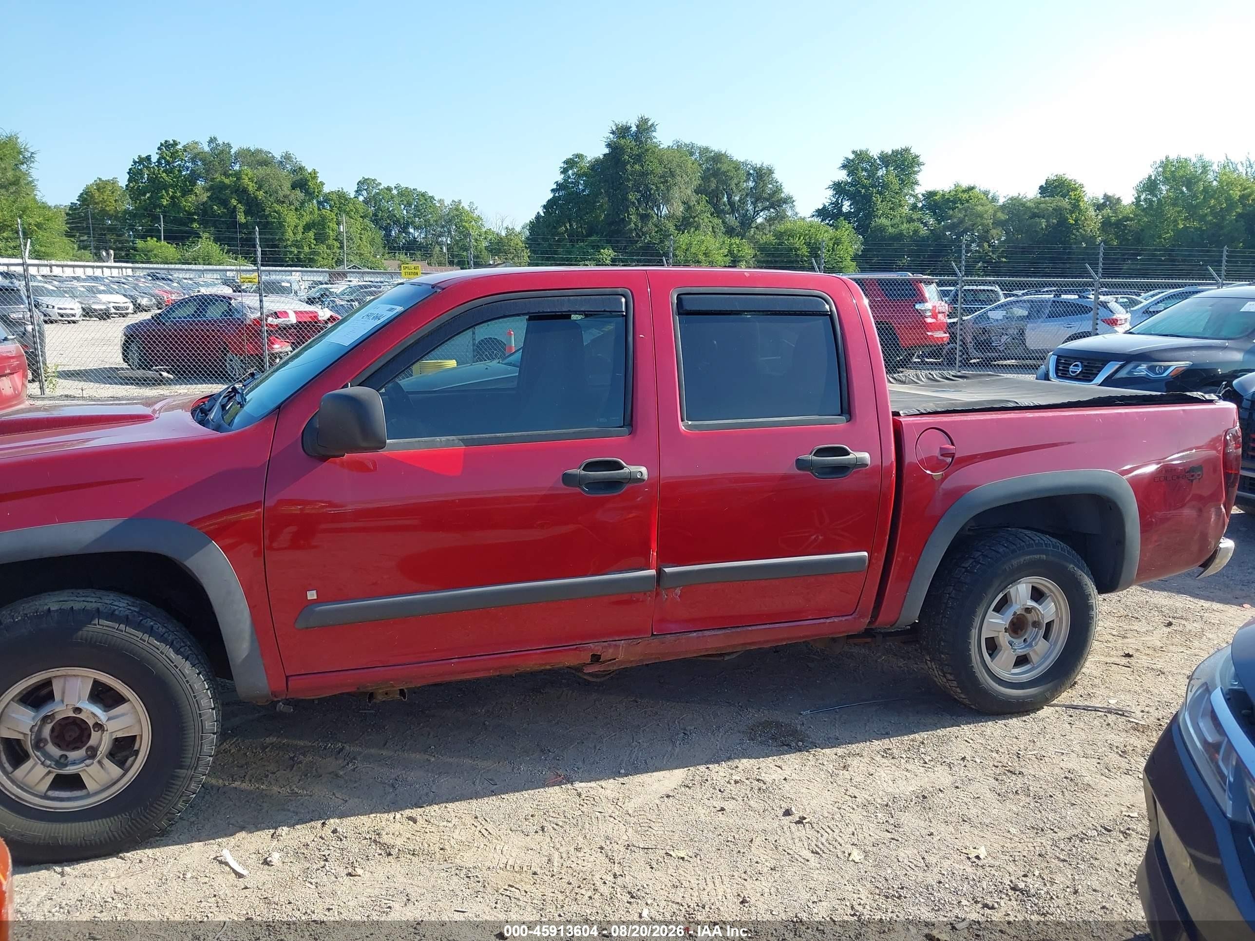 2006 Chevrolet Colorado Lt Red vin: 1GCDT136768246438