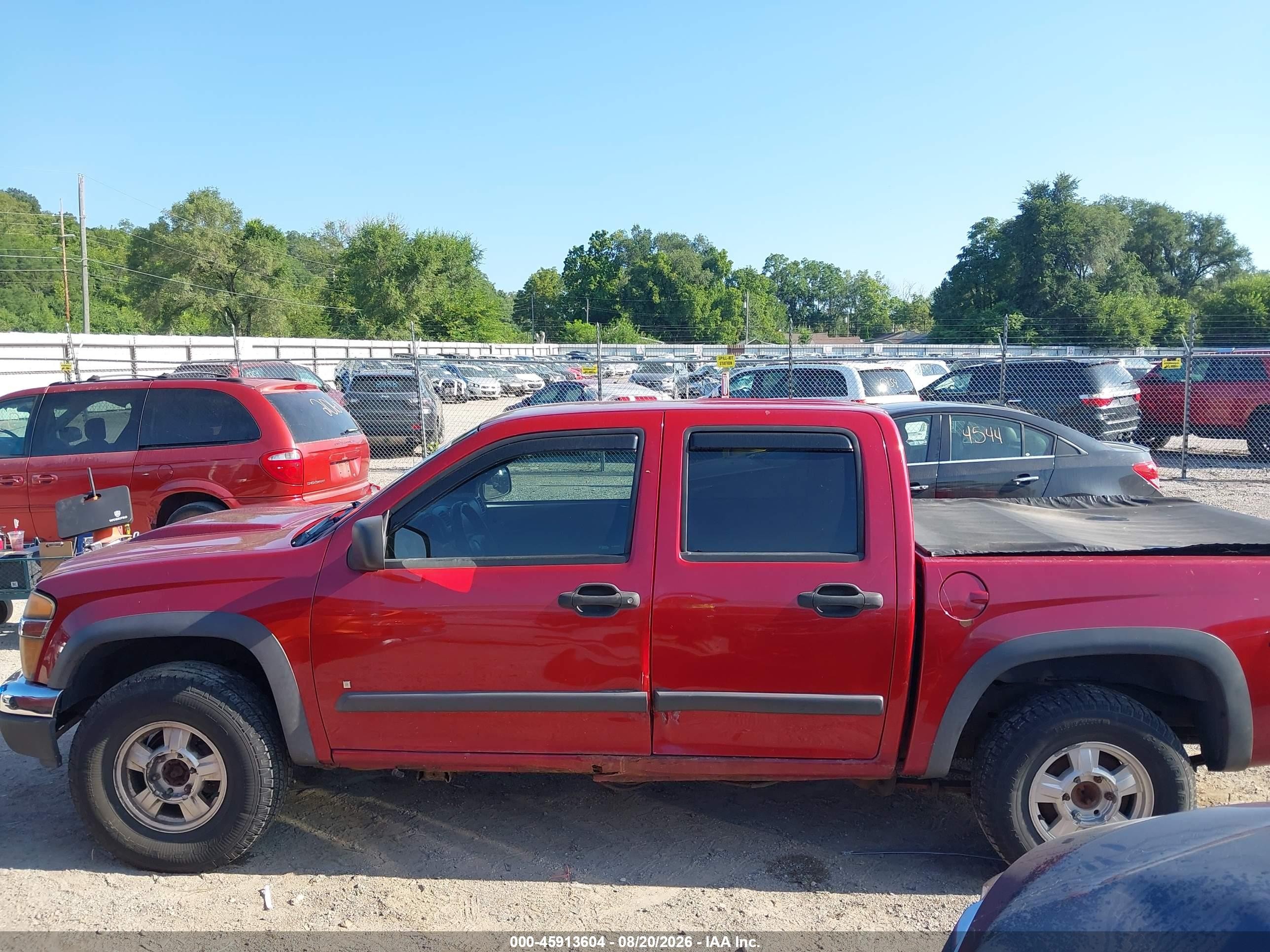 2006 Chevrolet Colorado Lt Red vin: 1GCDT136768246438