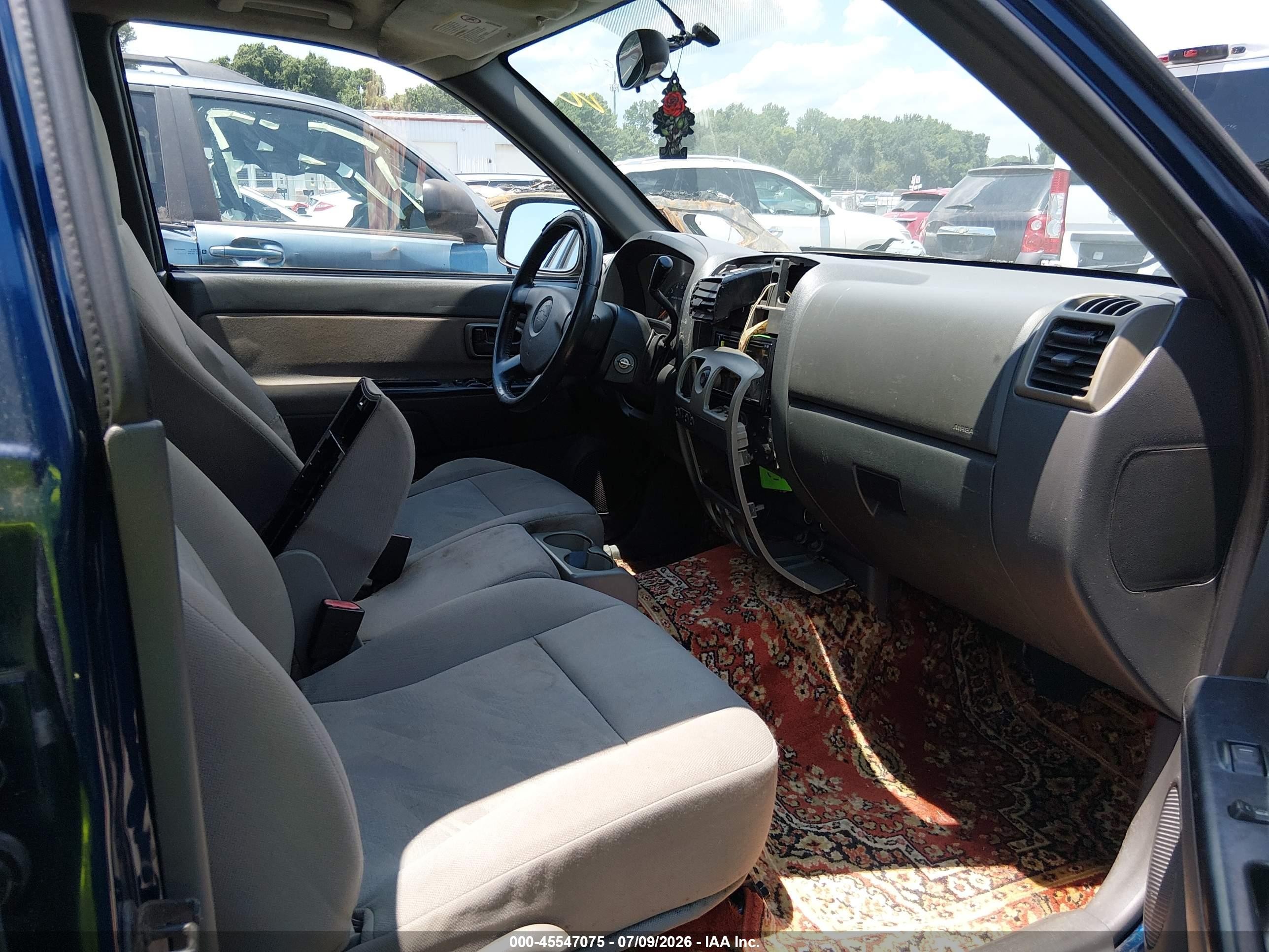 2004 Chevrolet Colorado Ls Blue vin: 1GCDT136848194427
