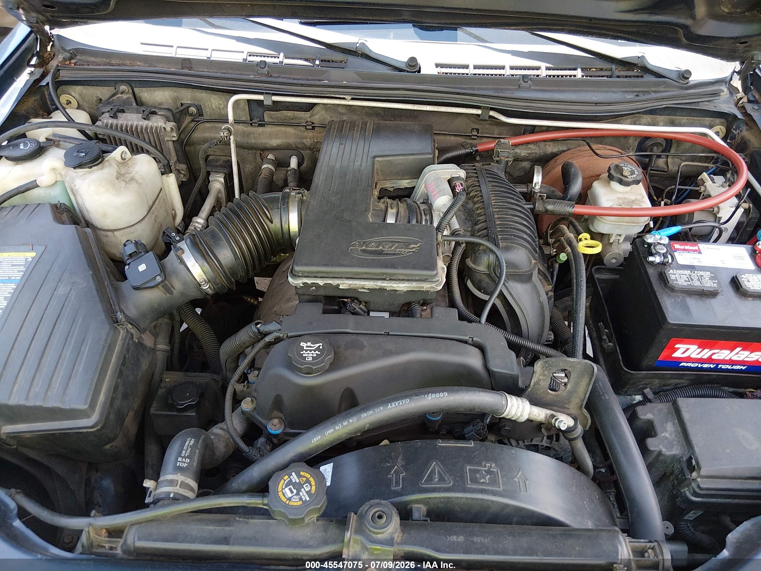 2004 Chevrolet Colorado Ls Blue vin: 1GCDT136848194427