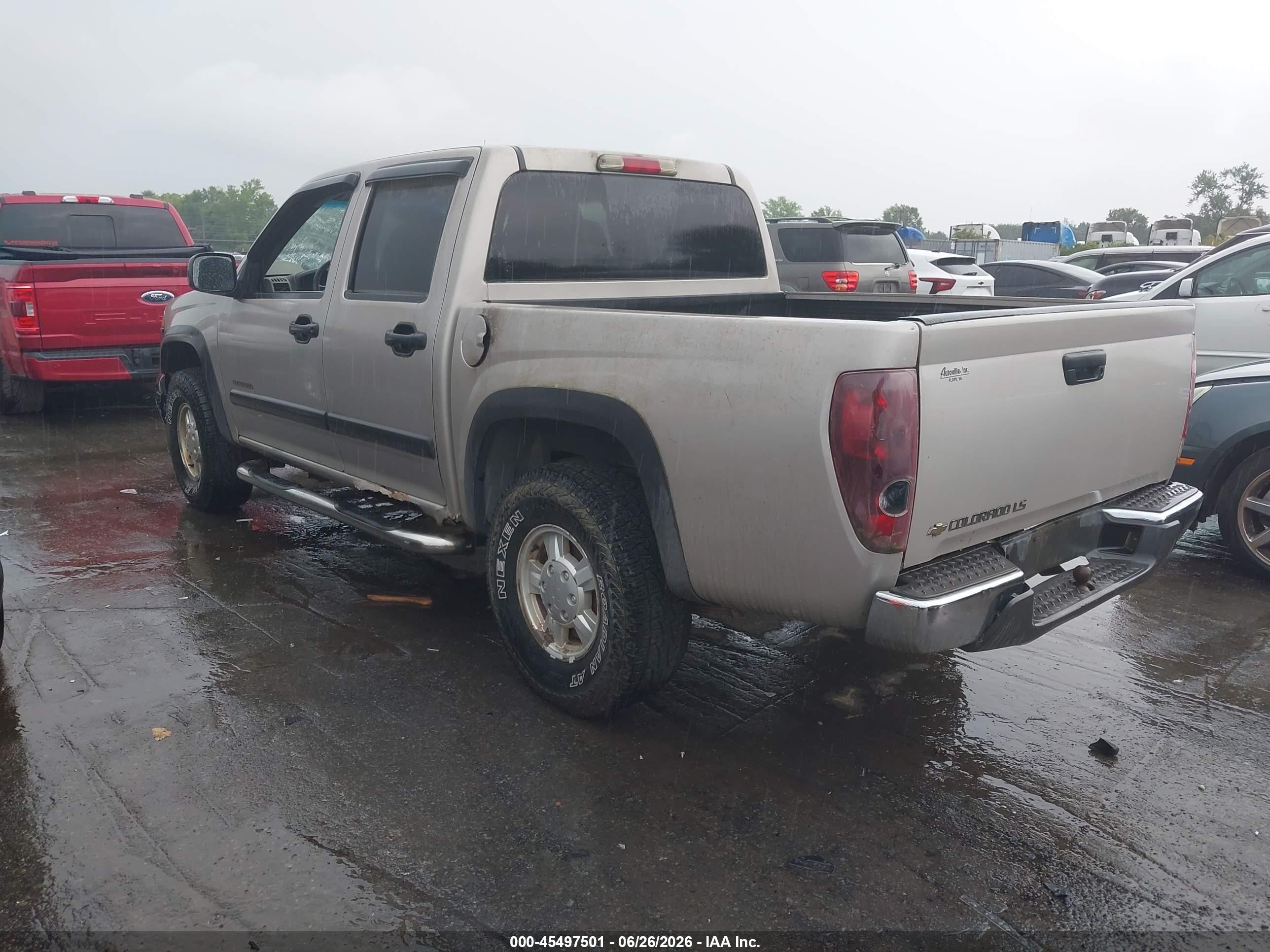2005 Chevrolet Colorado Ls Gray vin: 1GCDT136858247712