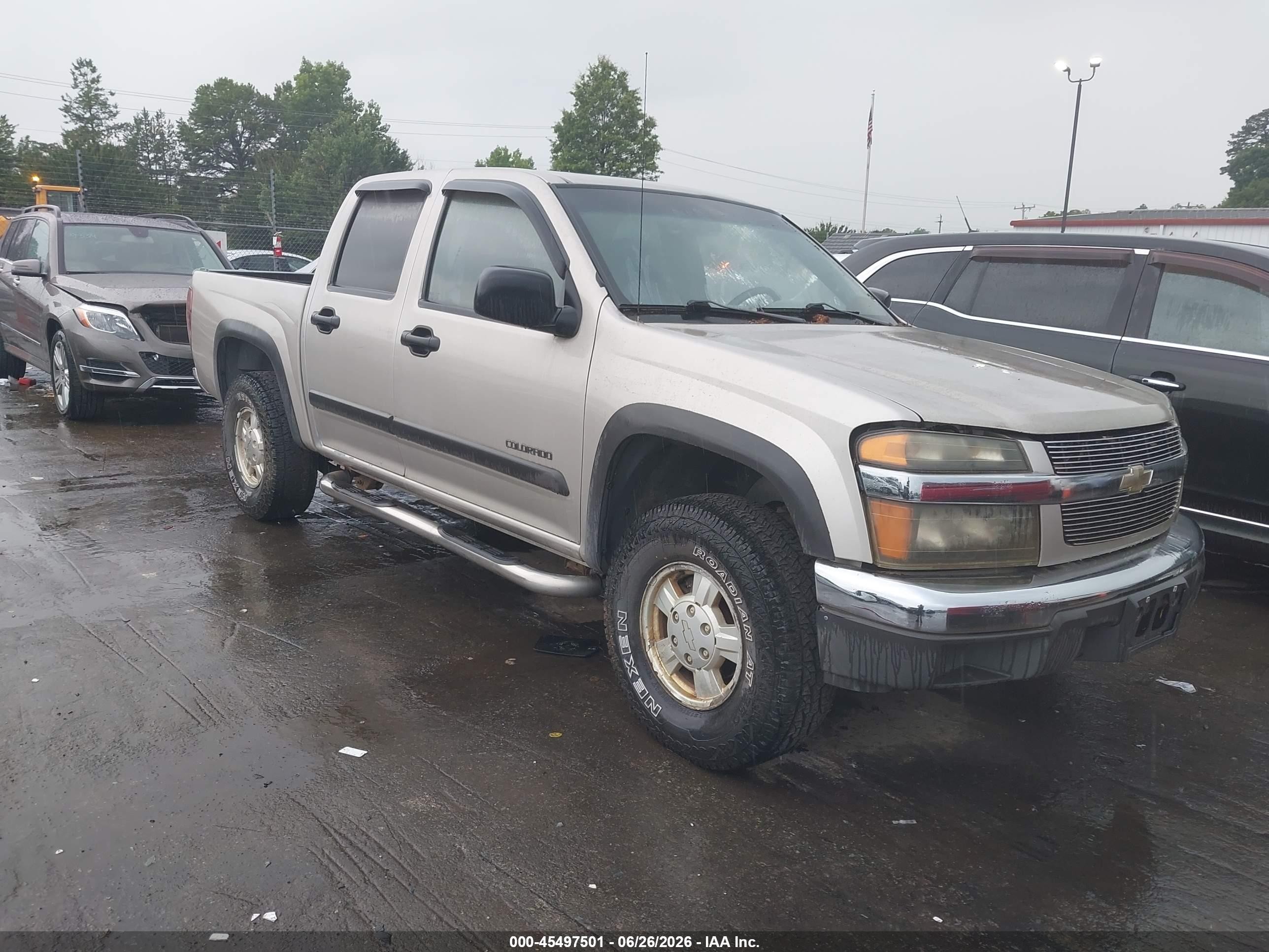 2005 Chevrolet Colorado Ls Gray vin: 1GCDT136858247712