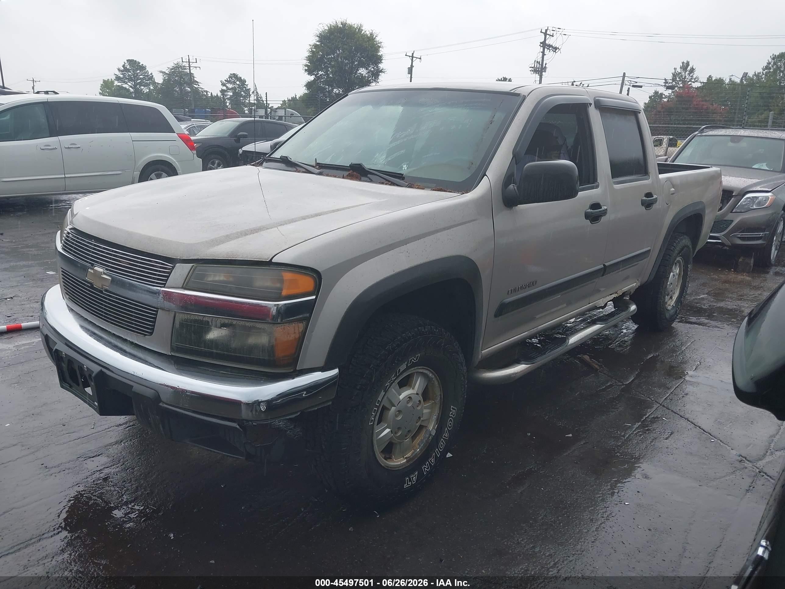 2005 Chevrolet Colorado Ls Gray vin: 1GCDT136858247712