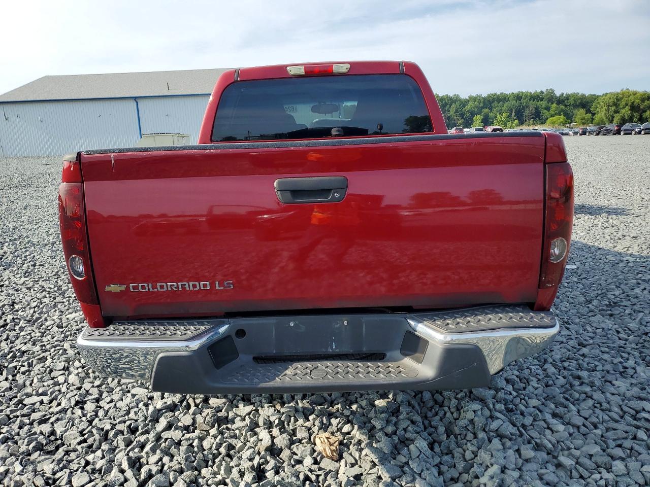 2005 Chevrolet Colorado Red vin: 1GCDT136858256751