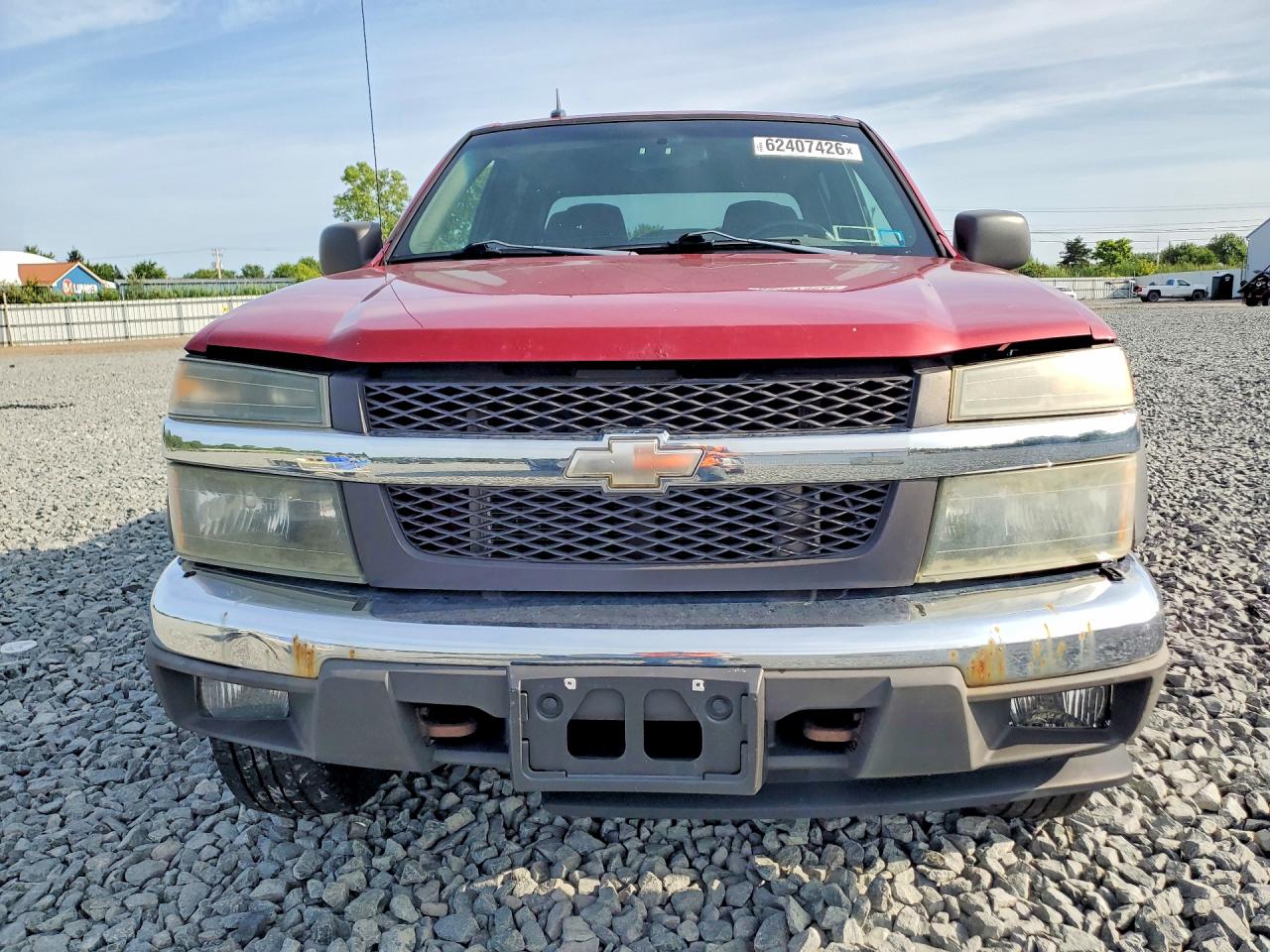 2005 Chevrolet Colorado Red vin: 1GCDT136858256751