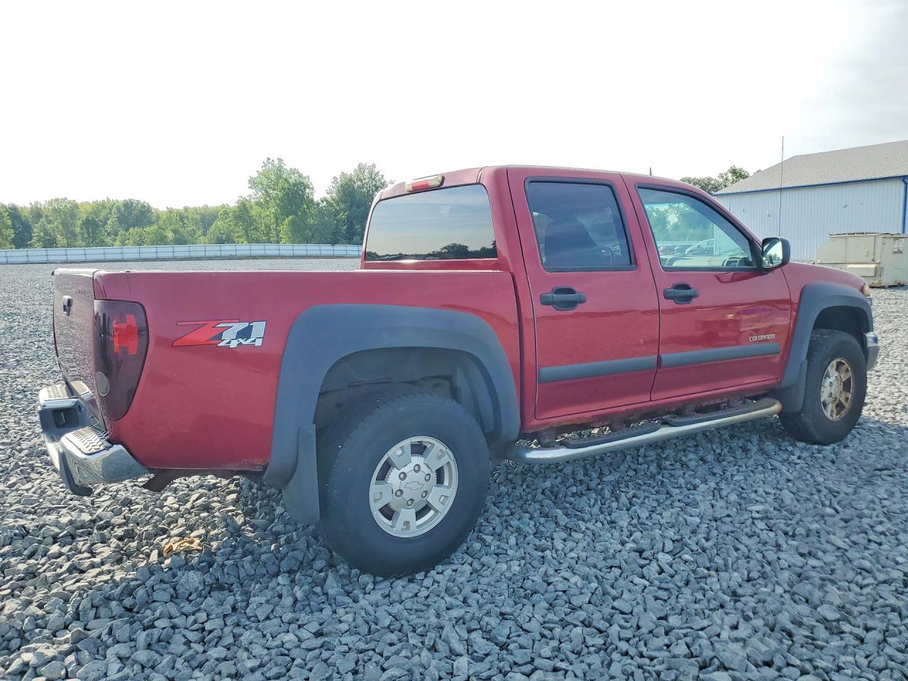2005 Chevrolet Colorado Red vin: 1GCDT136858256751