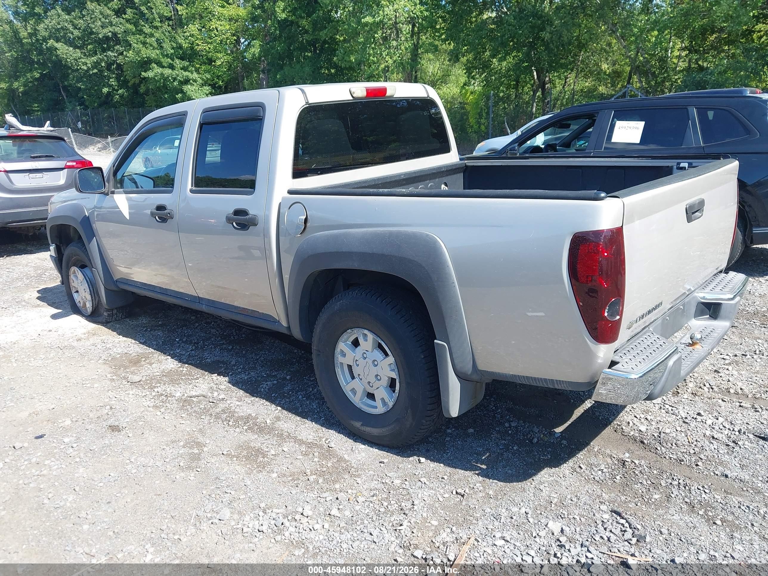 2006 Chevrolet Colorado Lt Gold vin: 1GCDT136868174116