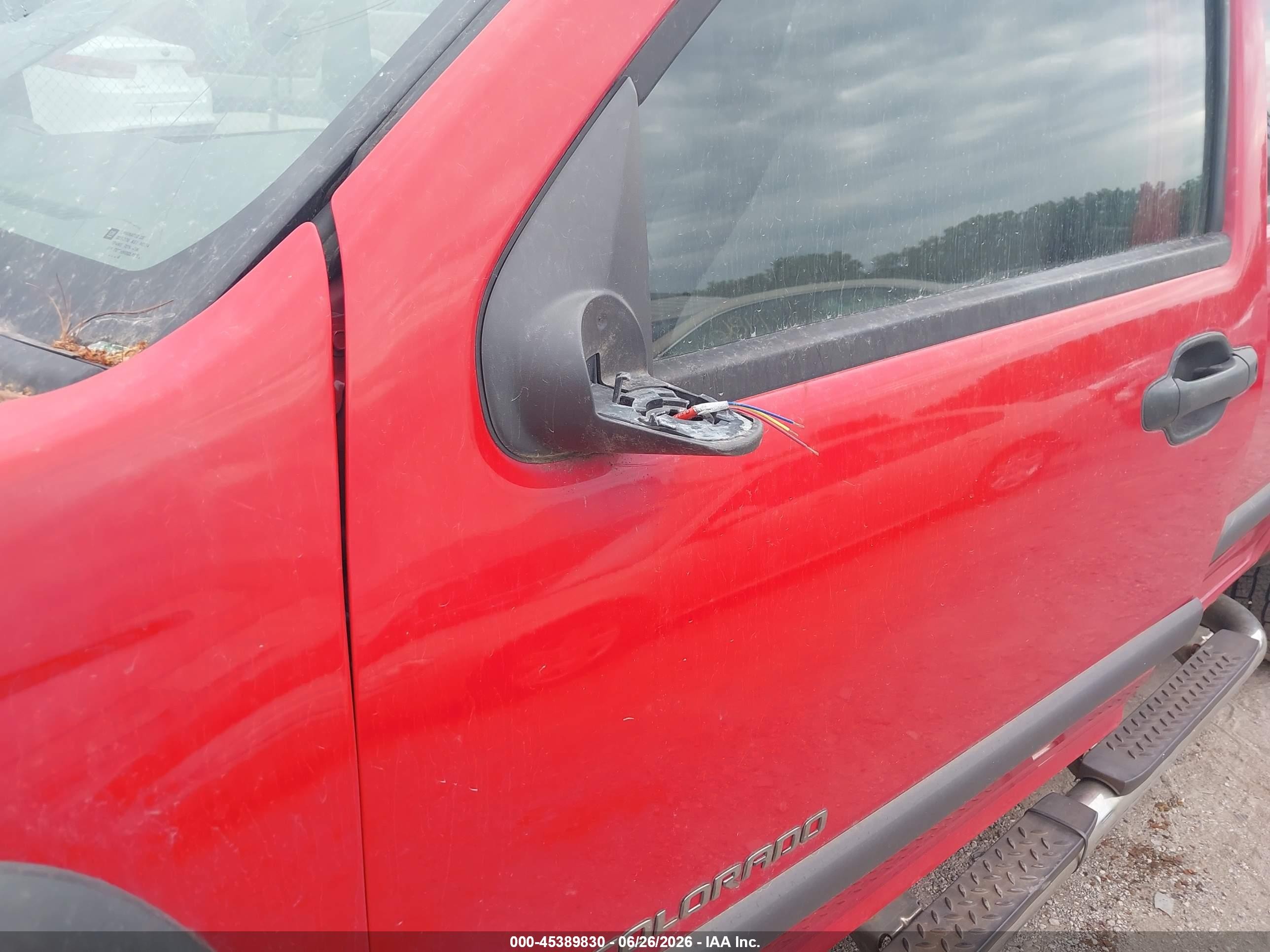 2004 Chevrolet Colorado Ls Red vin: 1GCDT136948202339