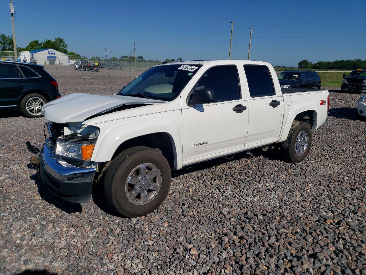 2005 Chevrolet Colorado Белый vin: 1GCDT136958184832