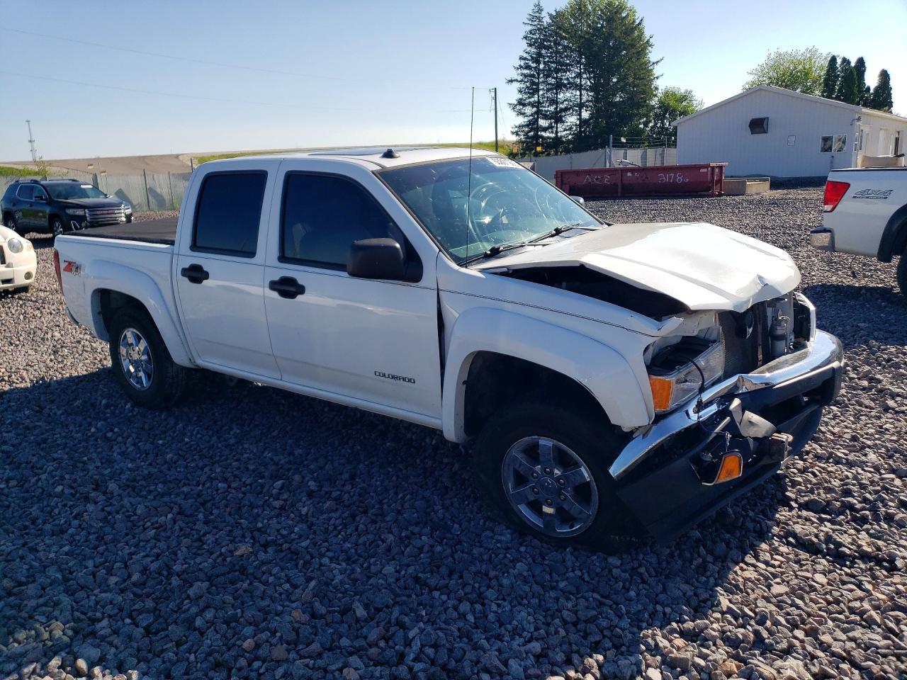 2005 Chevrolet Colorado Белый vin: 1GCDT136958184832