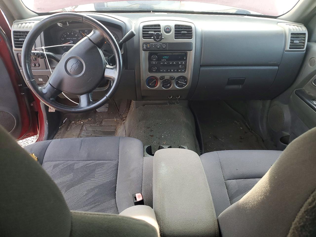 2005 Chevrolet Colorado Red vin: 1GCDT136958207347