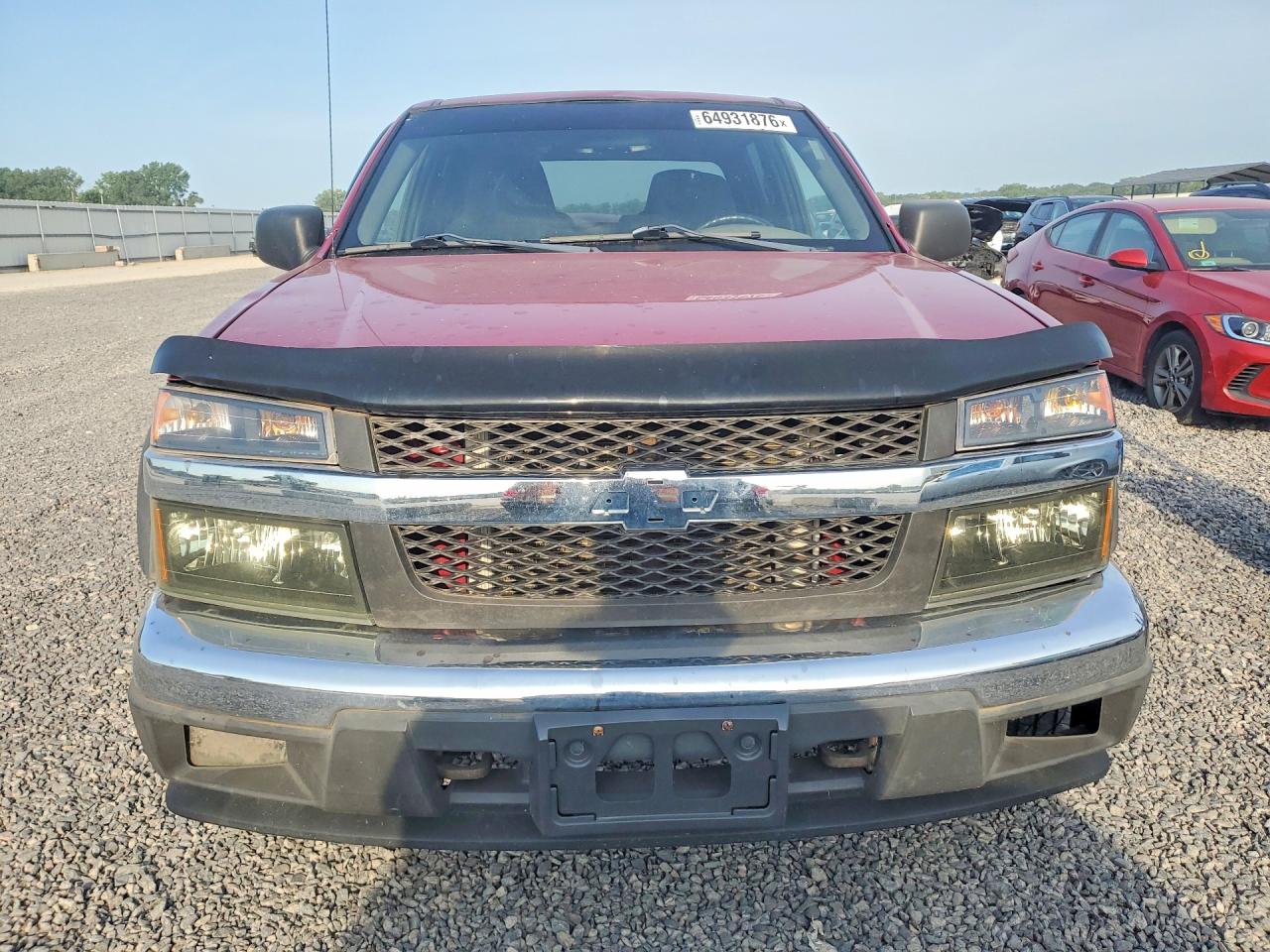 2005 Chevrolet Colorado Red vin: 1GCDT136958207347