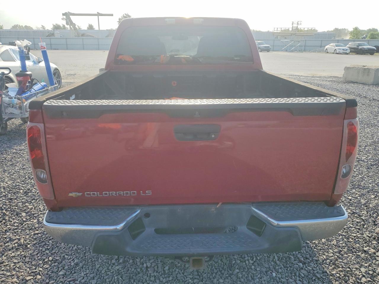 2005 Chevrolet Colorado Red vin: 1GCDT136958207347