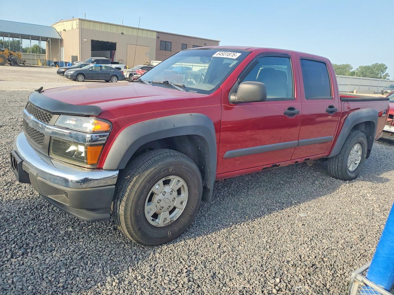 2005 Chevrolet Colorado Red vin: 1GCDT136958207347
