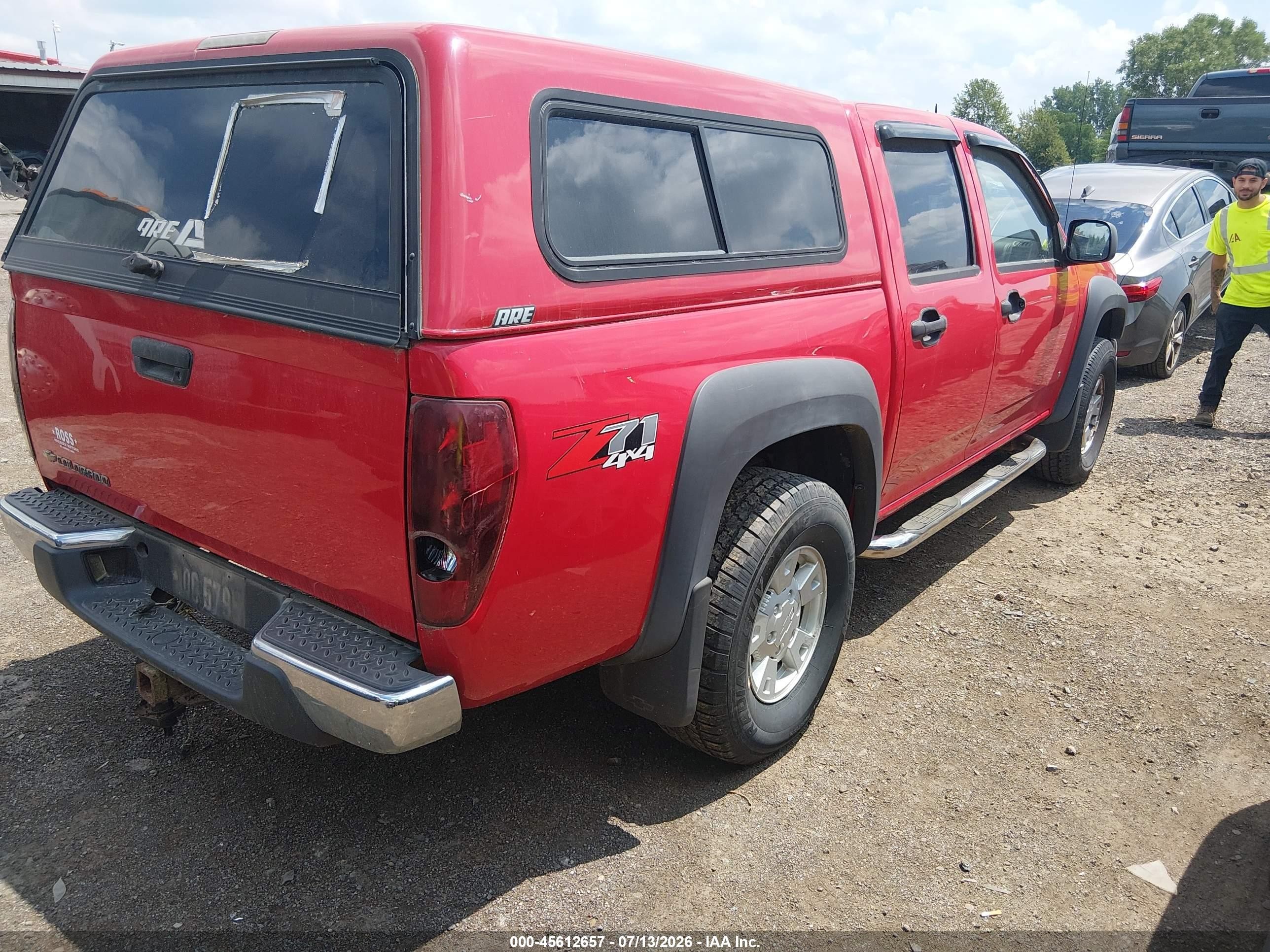 2006 Chevrolet Colorado Lt Red vin: 1GCDT136968149953