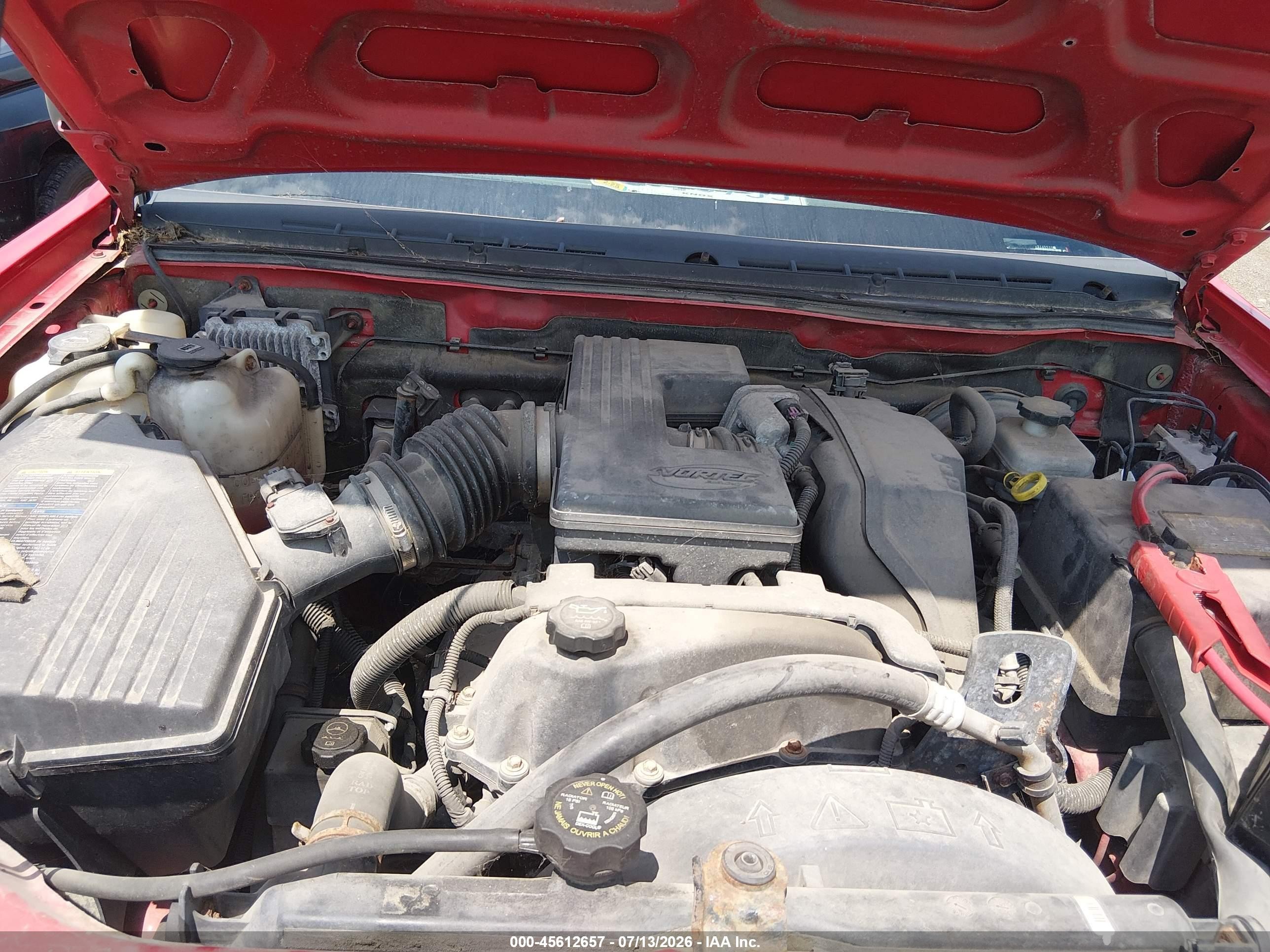 2006 Chevrolet Colorado Lt Red vin: 1GCDT136968149953