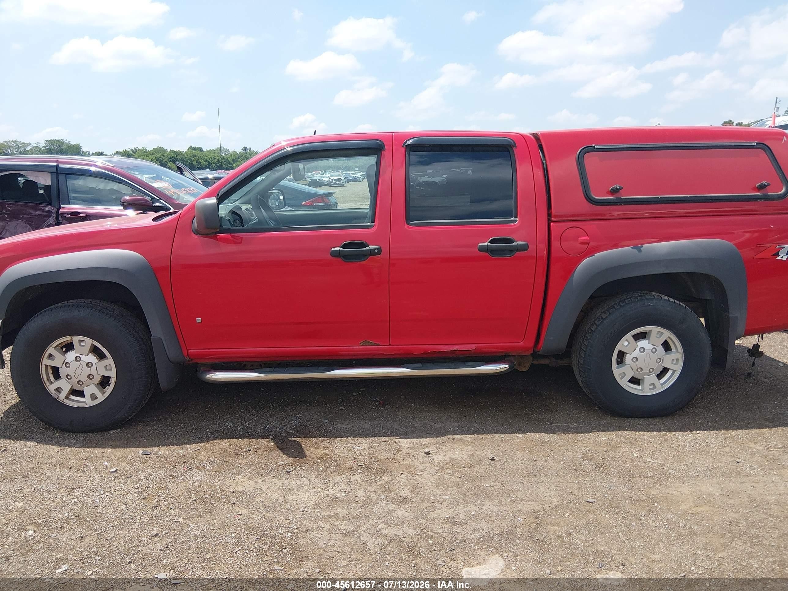 2006 Chevrolet Colorado Lt Red vin: 1GCDT136968149953