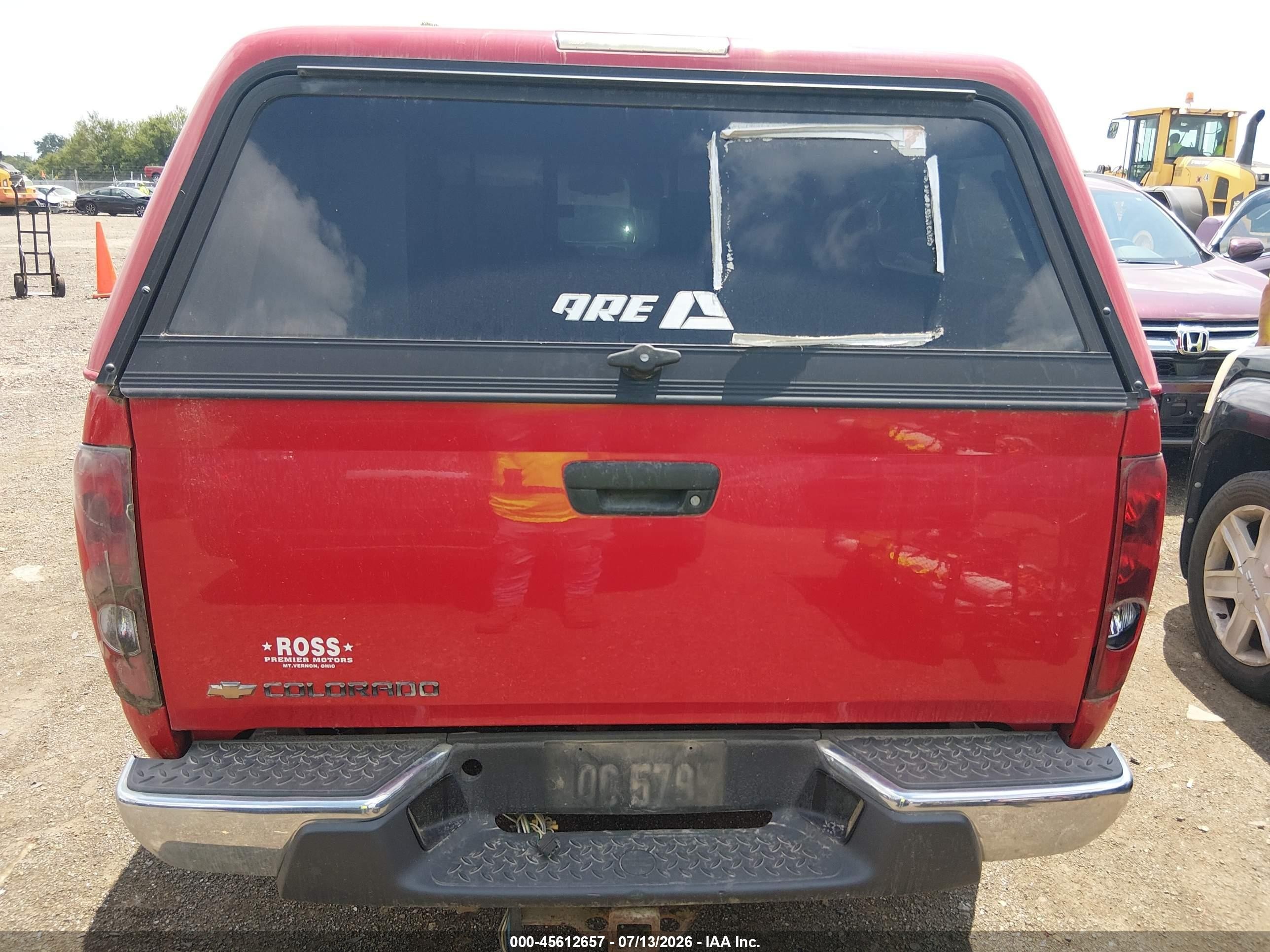 2006 Chevrolet Colorado Lt Red vin: 1GCDT136968149953