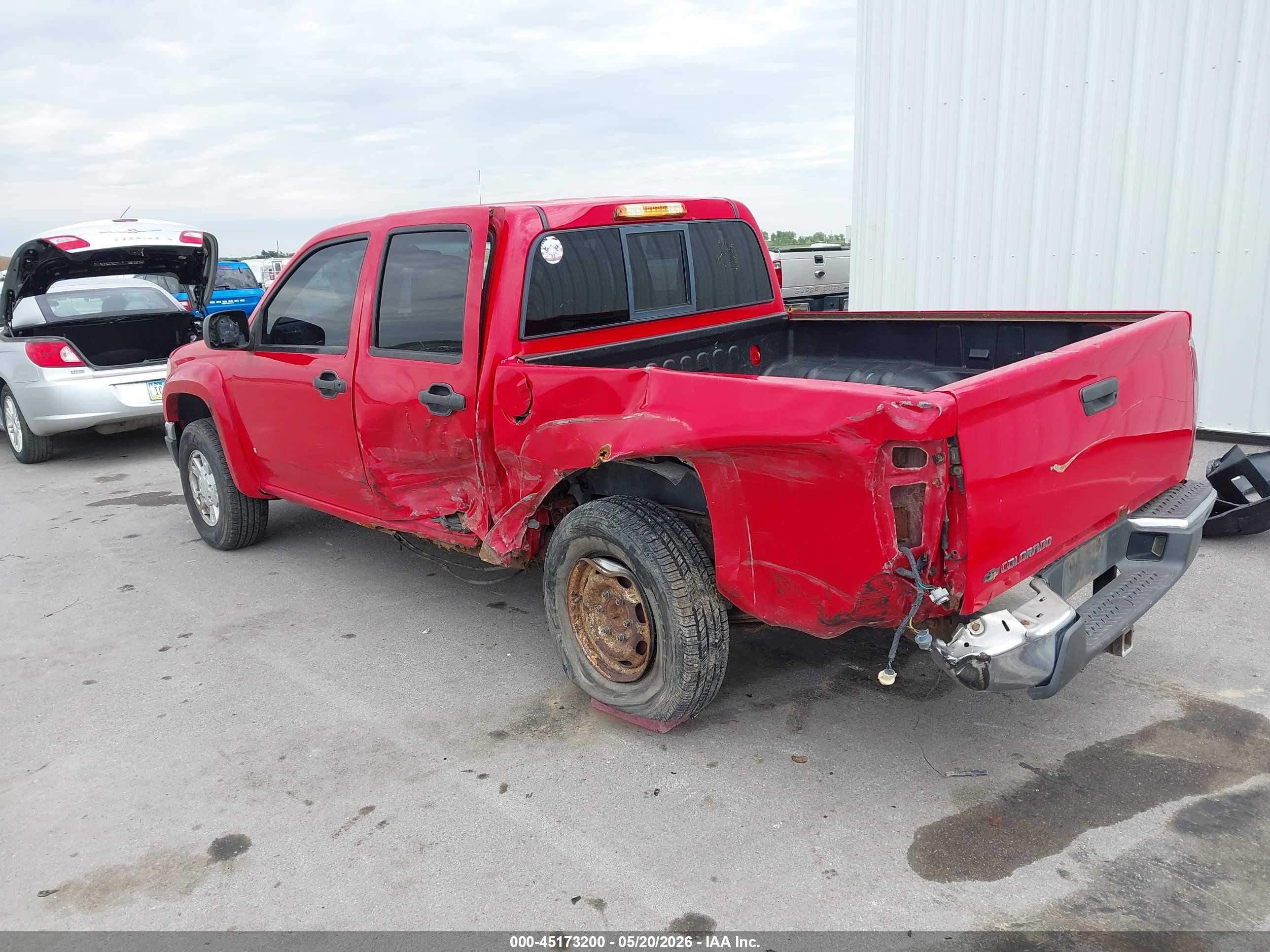 2006 Chevrolet Colorado Lt Red vin: 1GCDT136968222156