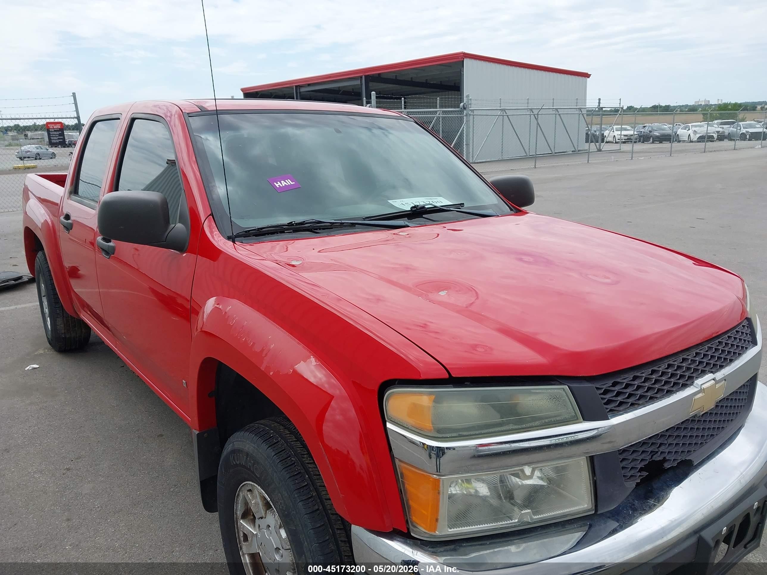 2006 Chevrolet Colorado Lt Red vin: 1GCDT136968222156