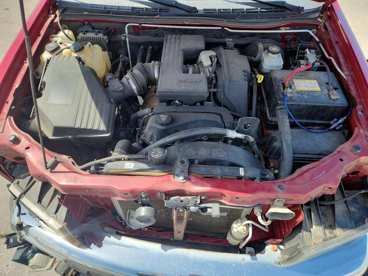 2005 Chevrolet Colorado Red vin: 1GCDT136X58113400