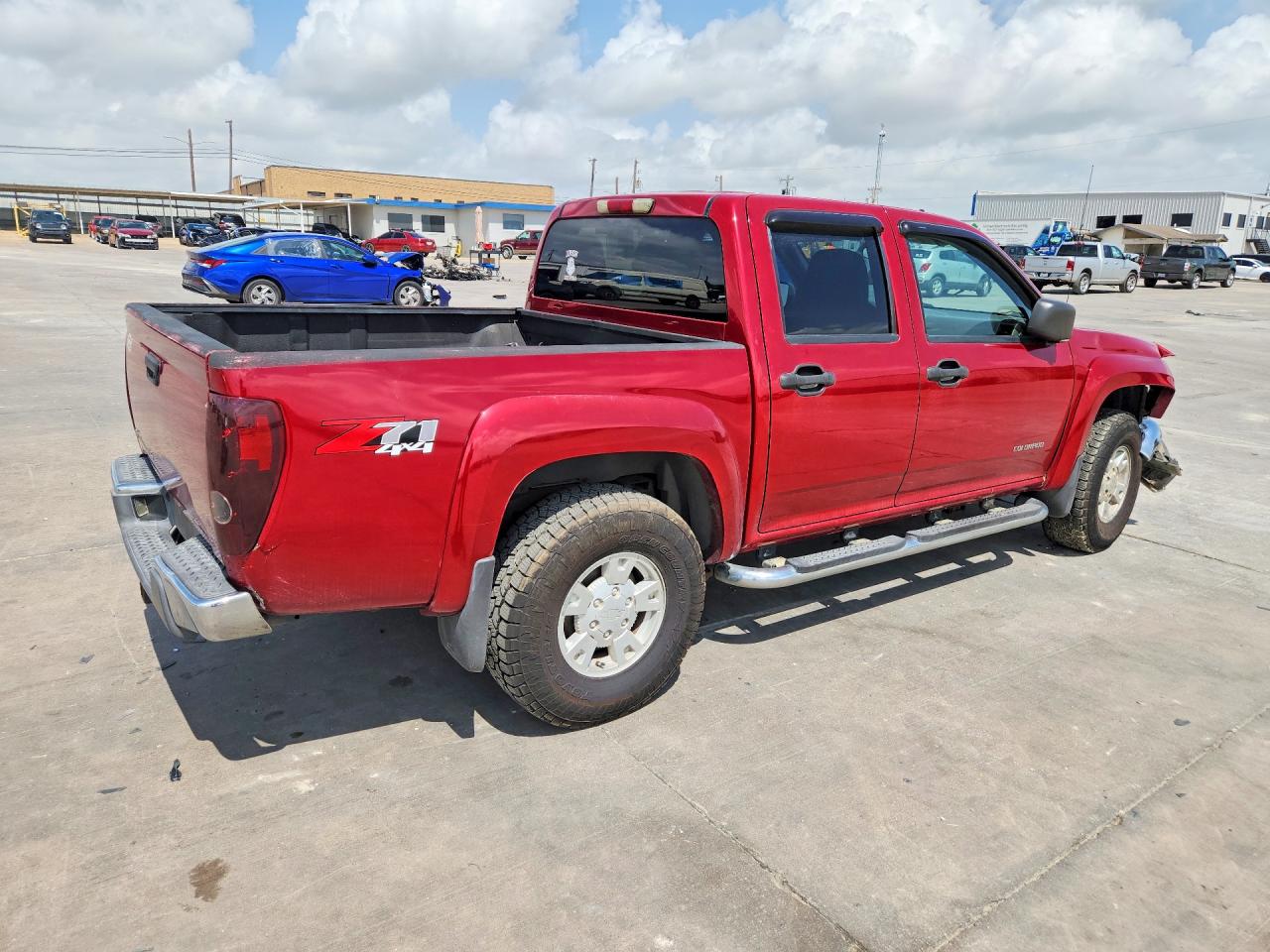 2005 Chevrolet Colorado Red vin: 1GCDT136X58113400