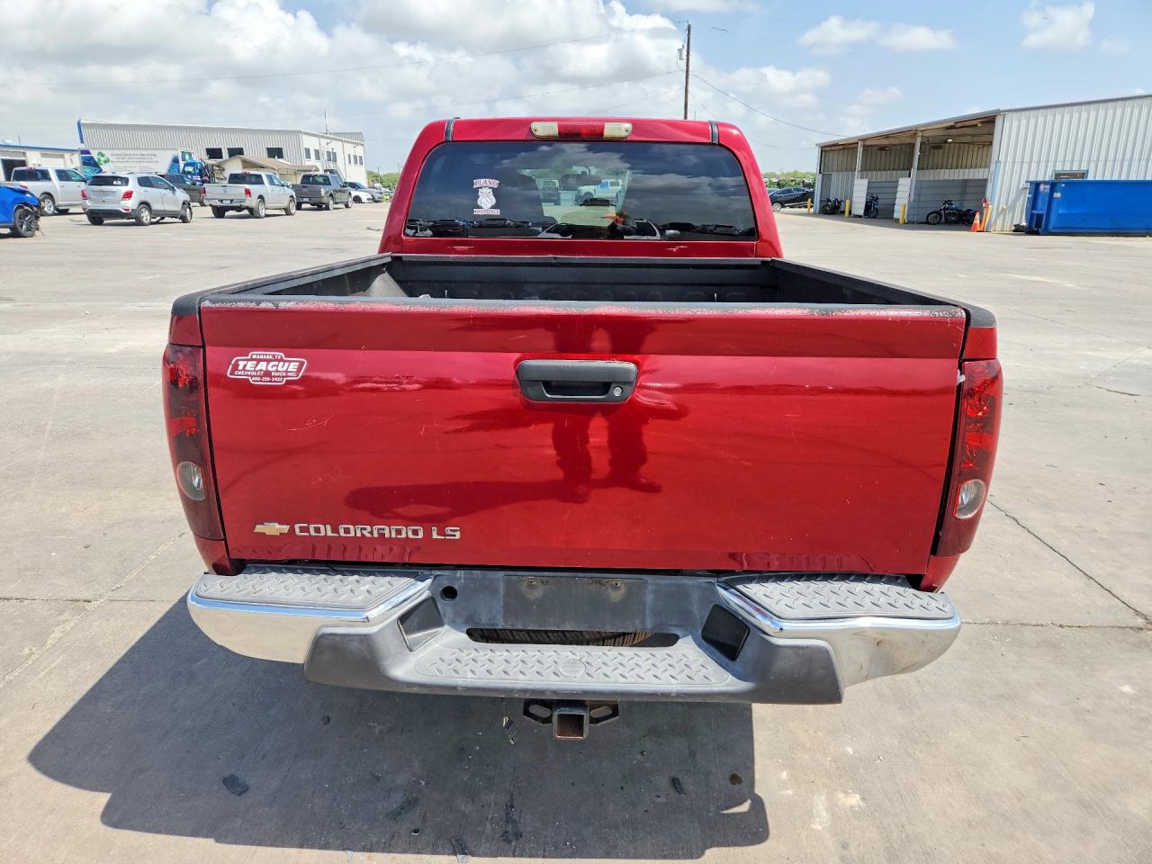 2005 Chevrolet Colorado Red vin: 1GCDT136X58113400