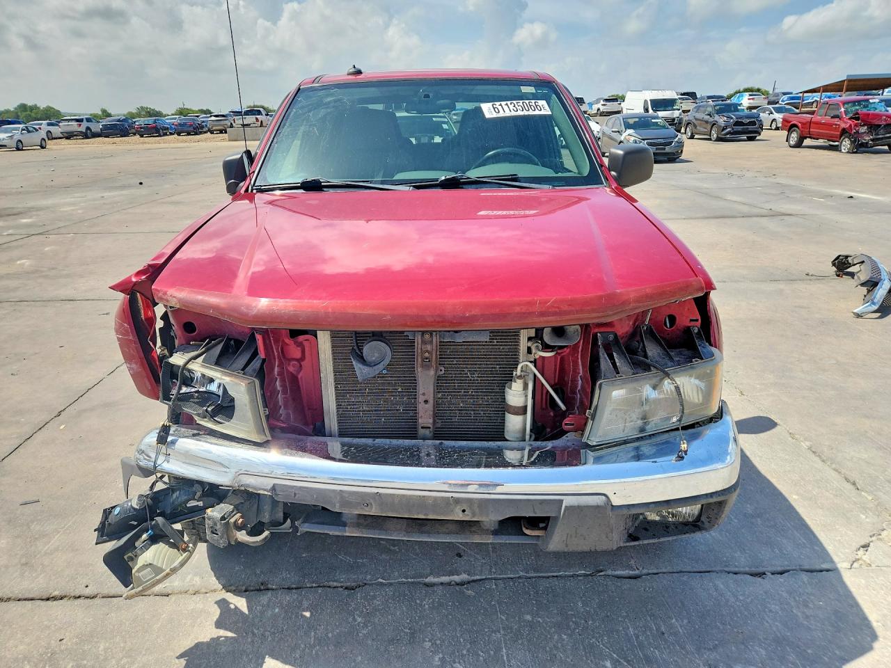 2005 Chevrolet Colorado Red vin: 1GCDT136X58113400