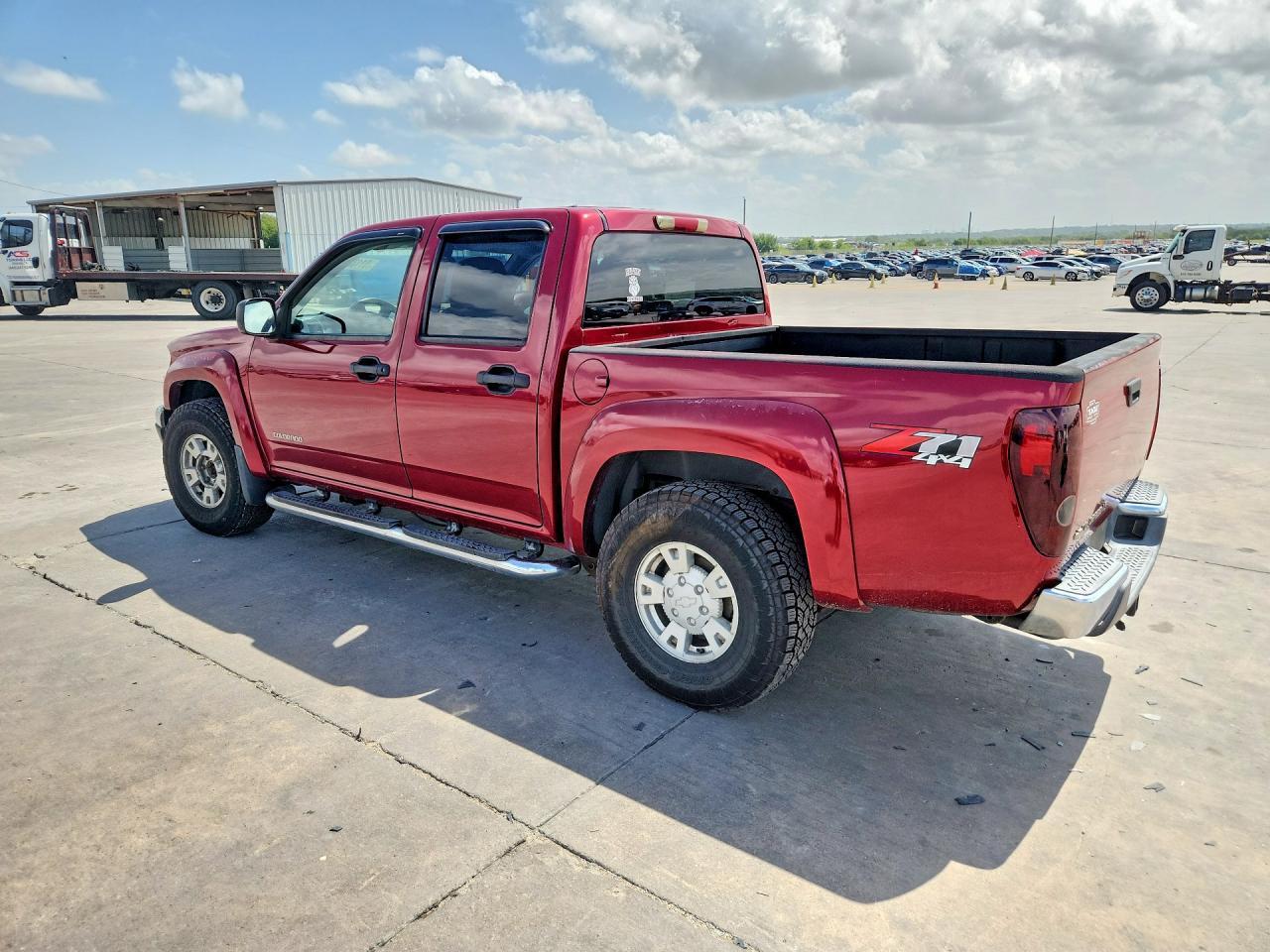 2005 Chevrolet Colorado Red vin: 1GCDT136X58113400