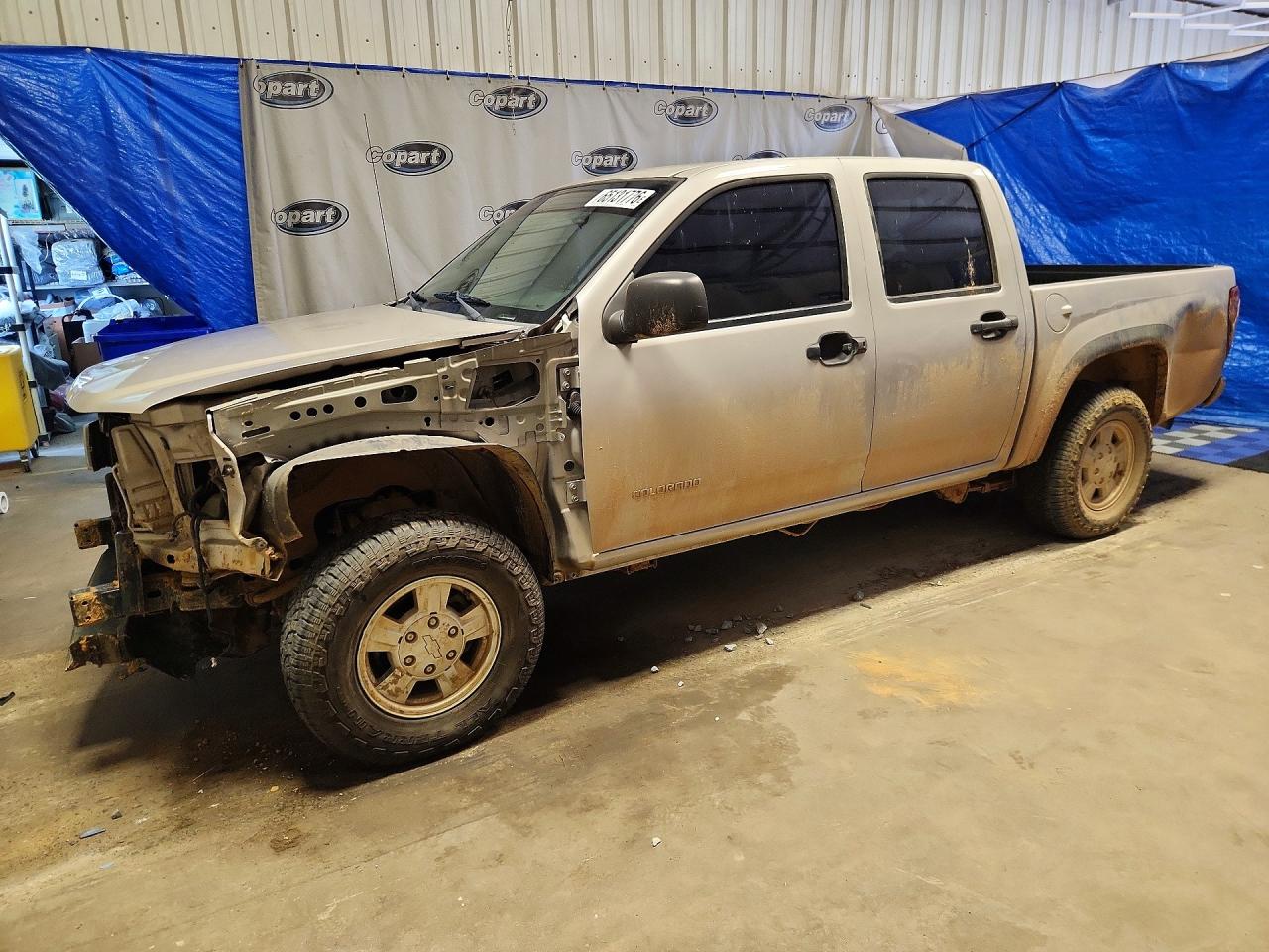 2005 Chevrolet Colorado Желто-коричневый vin: 1GCDT136X58148468