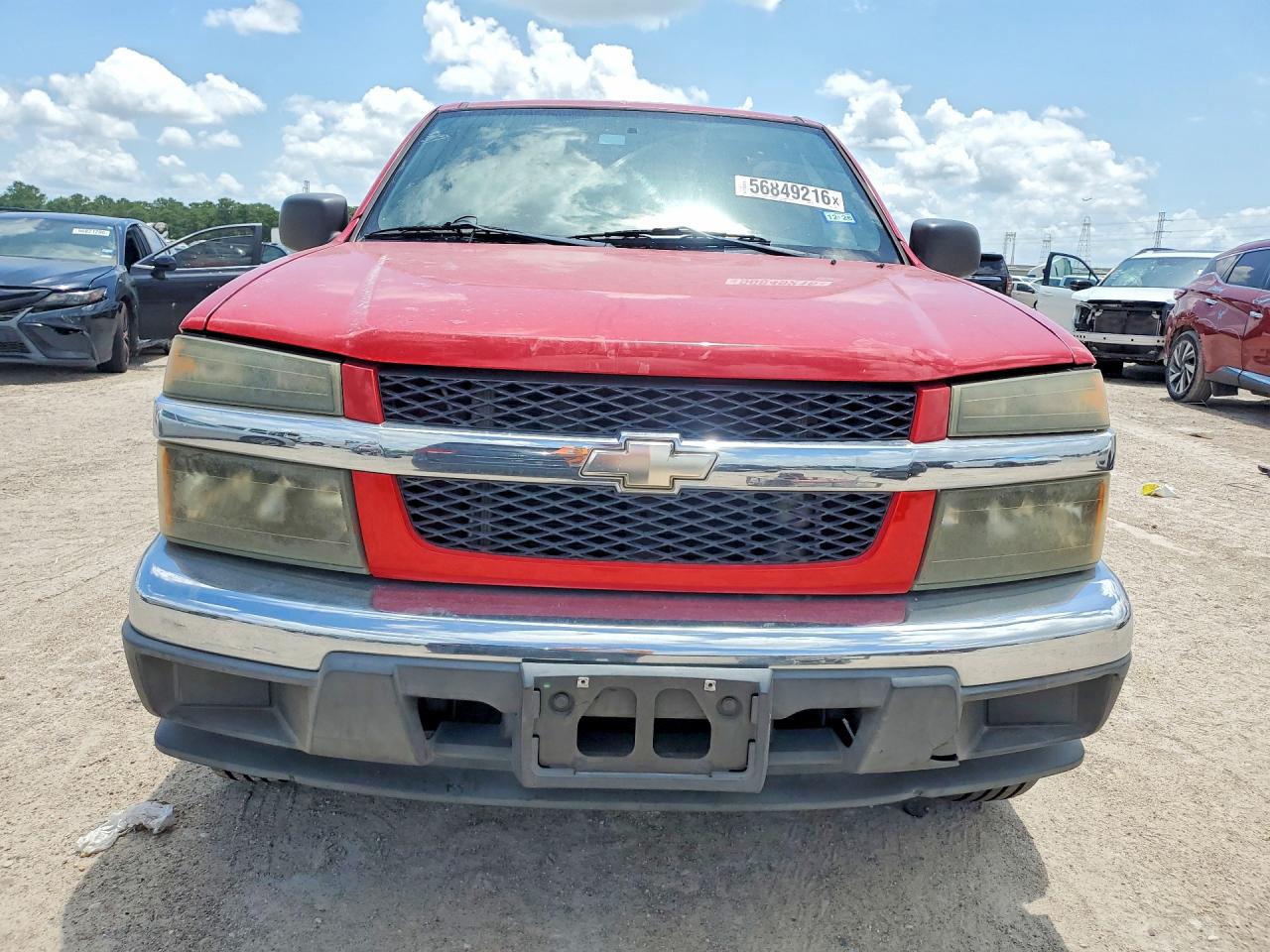 2006 Chevrolet Colorado Красный vin: 1GCDT136X68112605