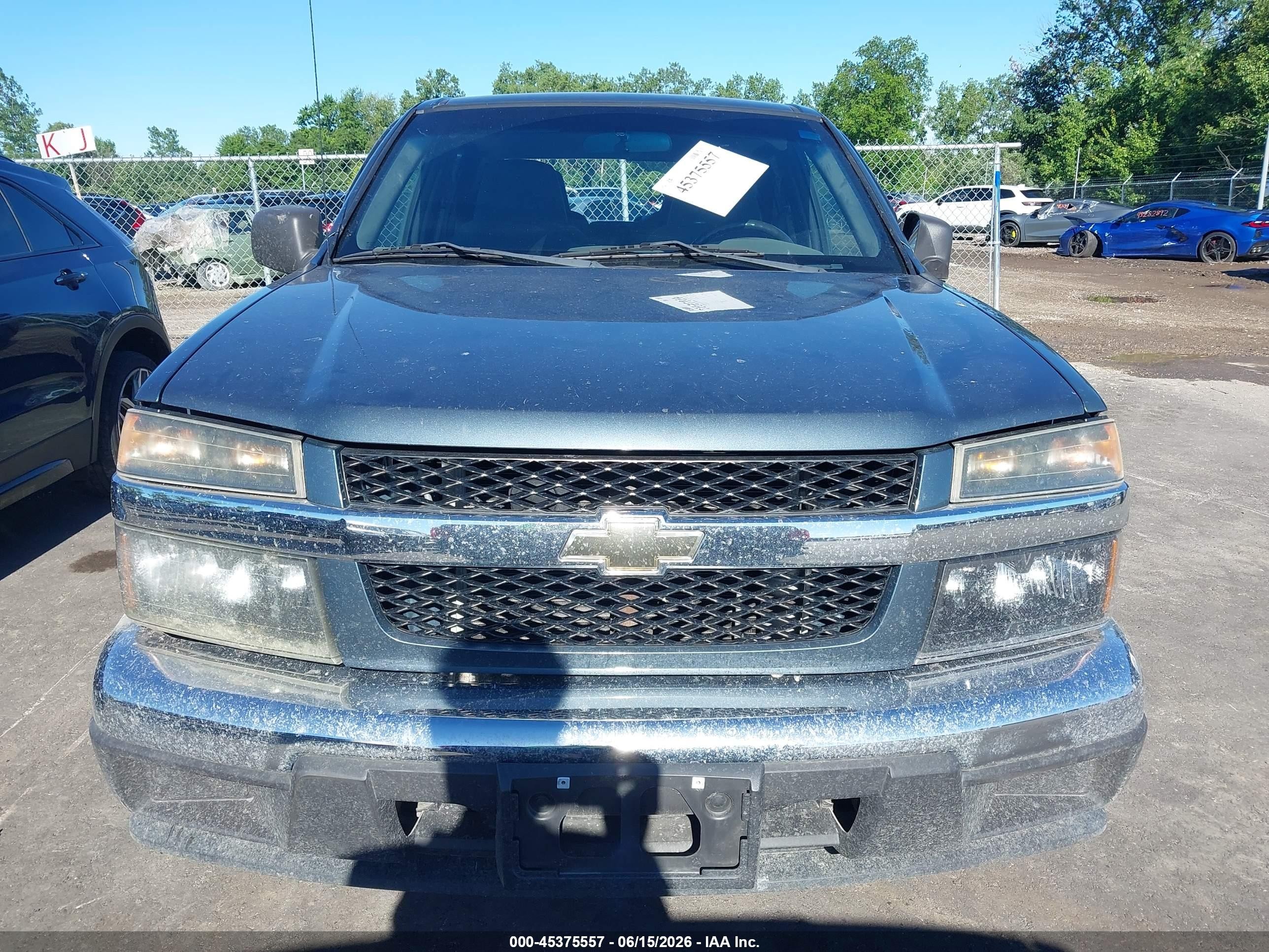 2006 Chevrolet Colorado Lt Gray vin: 1GCDT138868261581